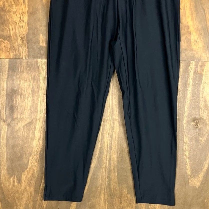Vintage Victoria Sport Womens Pants Black Pull On High Rise Athleisure Casual Stretch S Pants Size 28" / US 6 / IT 42 - 3 Thumbnail