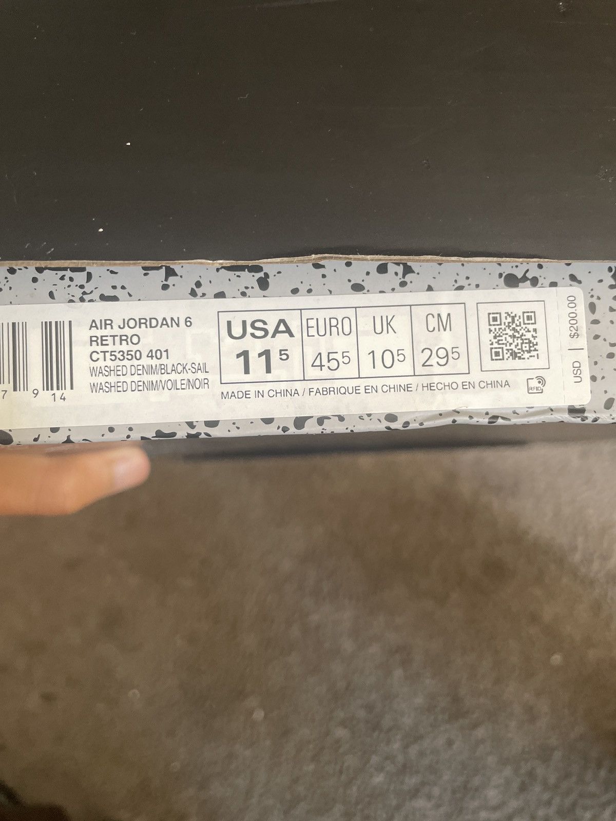 Jordan Brand Jordan 6 Size US 11.5 / EU 44-45 - 7 Thumbnail