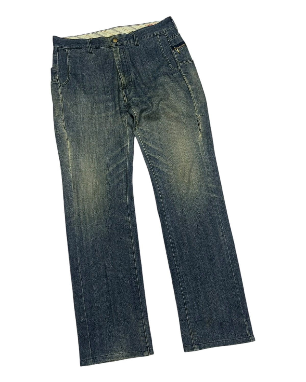 Kapital 🔥Phil Smart Union Made Casual Jeans Size US 34 / EU 50 - 3 Thumbnail