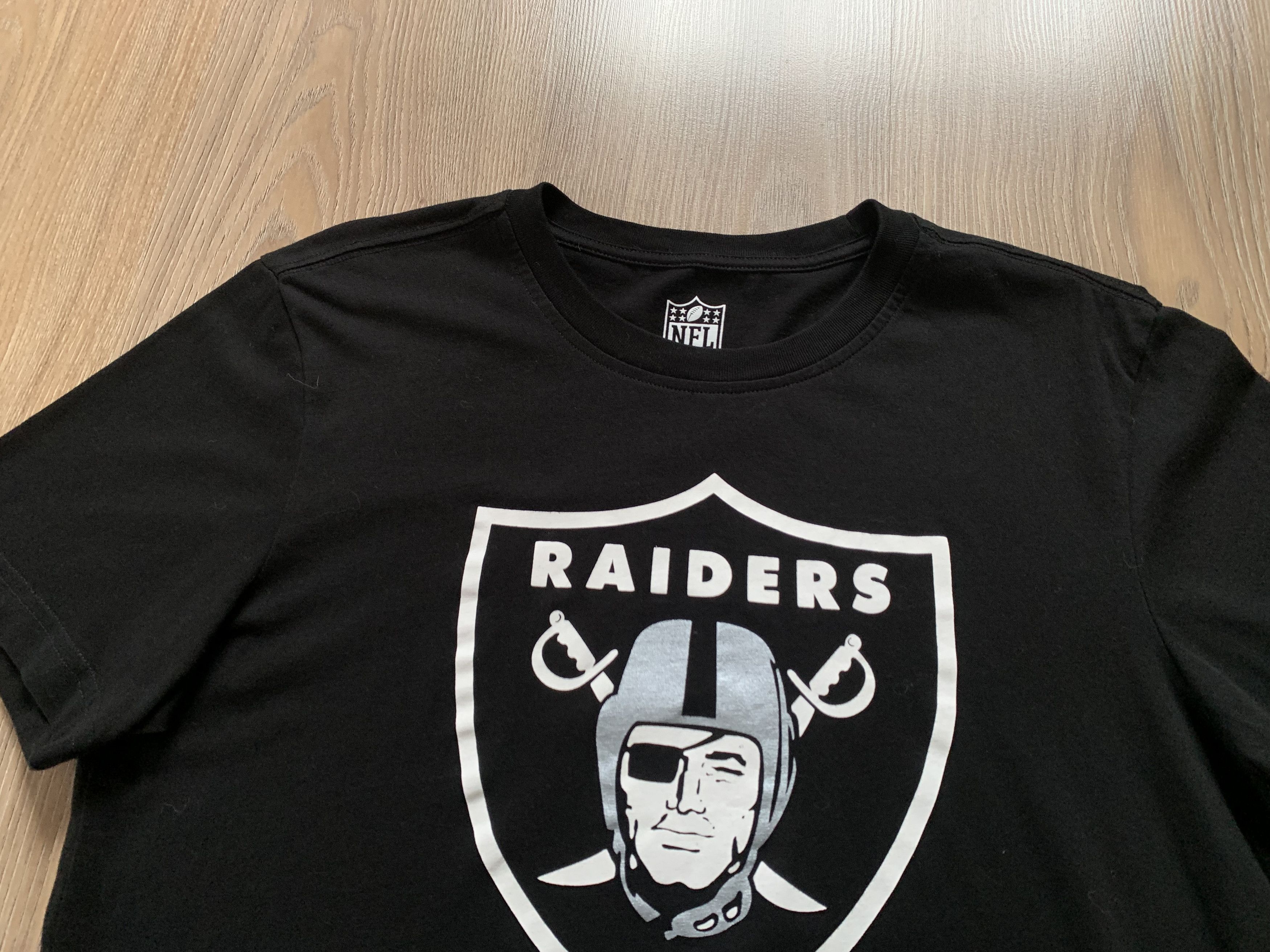 NFL NFL Las Vegas Raiders Big Logo Cotton T Shirt Size US M / EU 48-50 / 2 - 4 Thumbnail