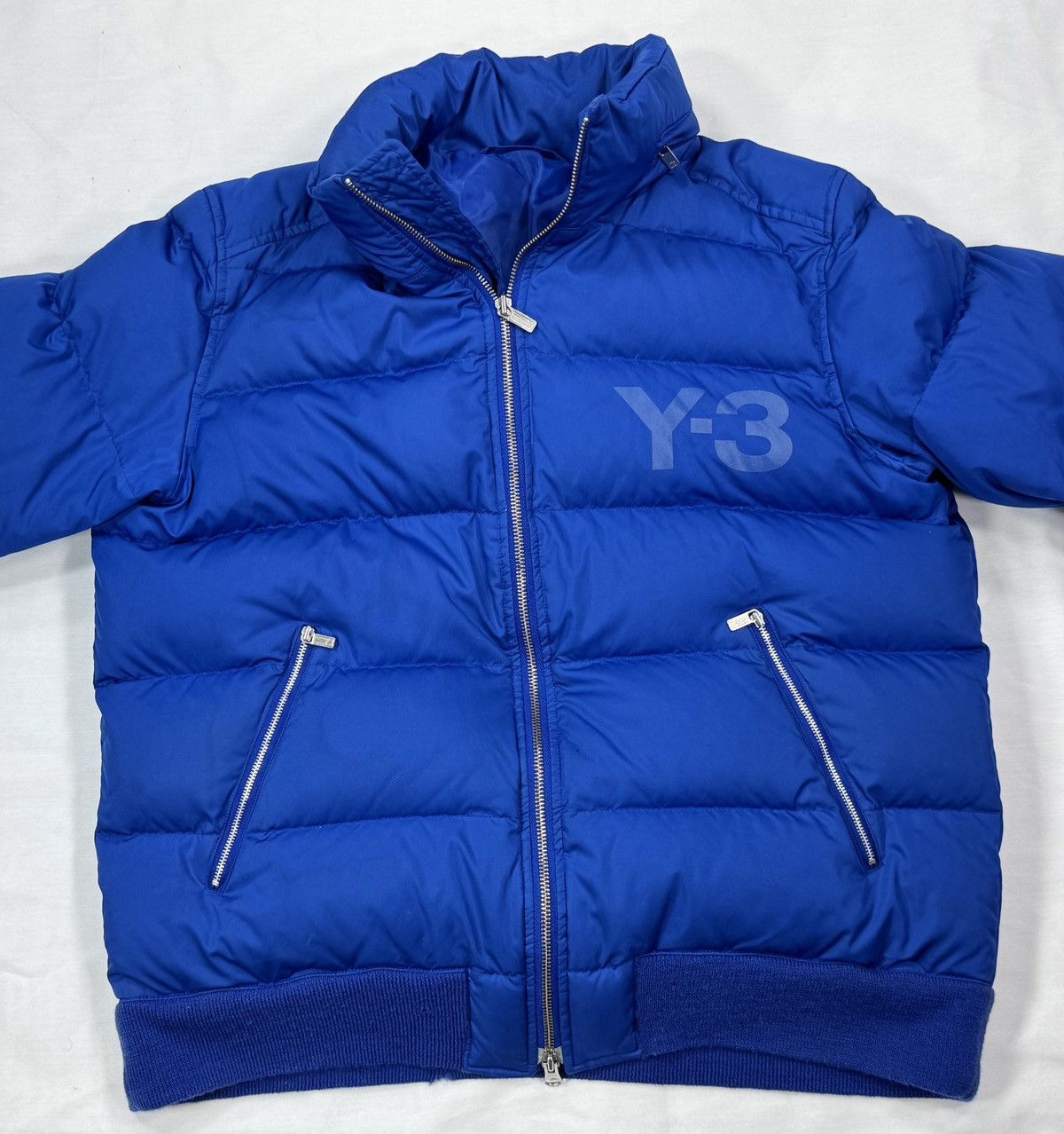 Adidas × Y-3 × Yohji Yamamoto Y-3 Yohji Yamamoto Puffer Bomber Jacket Adidas Flying Doves Size US M / EU 48-50 / 2 - 17 Thumbnail