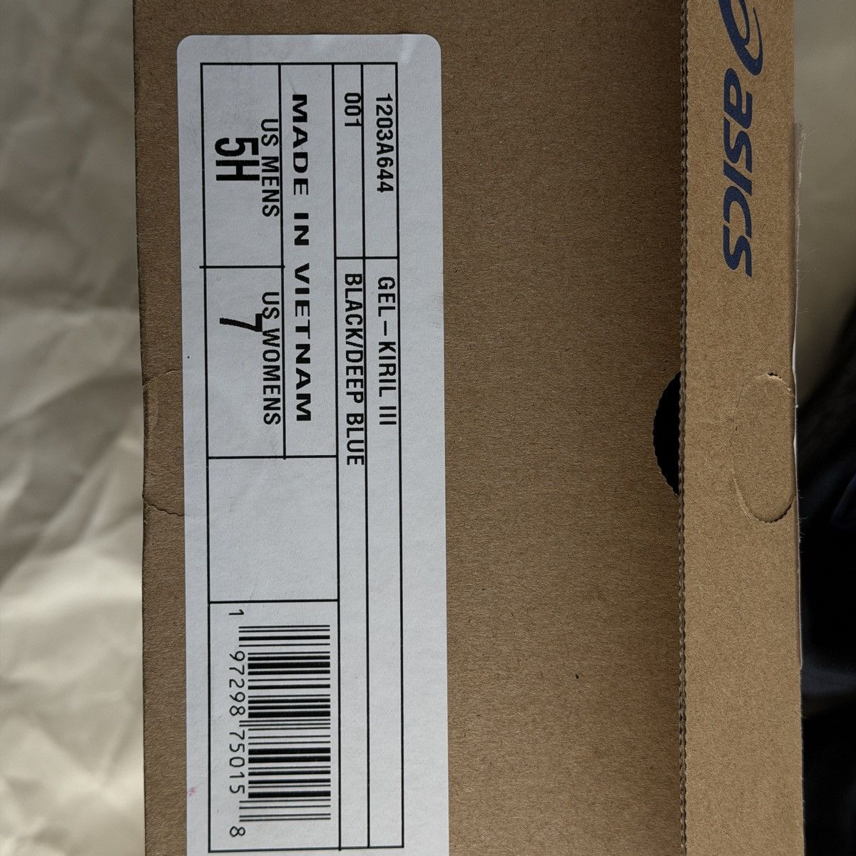 Asics × Kiko Kostadinov ASICS GEL-KIRIL III – BLACK/DEEP BLUE Size US 7 / IT 37 - 7 Thumbnail