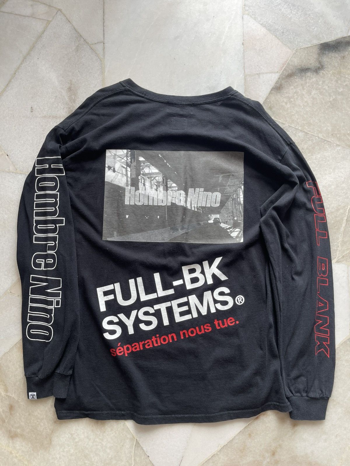 Hombre Nino Homebre Nino X Full-BK Graffiti Long Sleeve Size US M / EU 48-50 / 2 - 2 Thumbnail