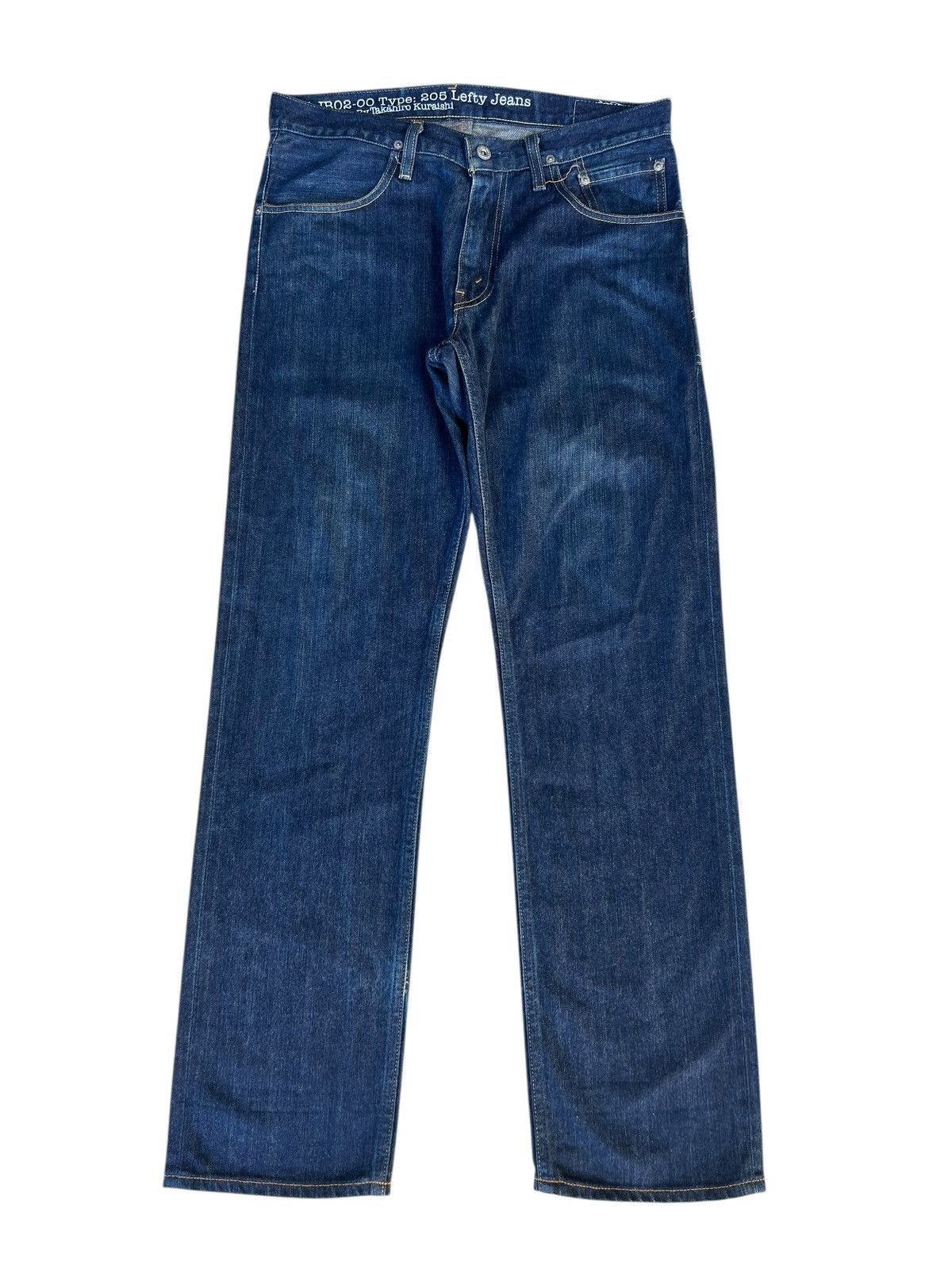 2001 Levi's Takahiro Kuraishi Redline Denim Lefty Jeans