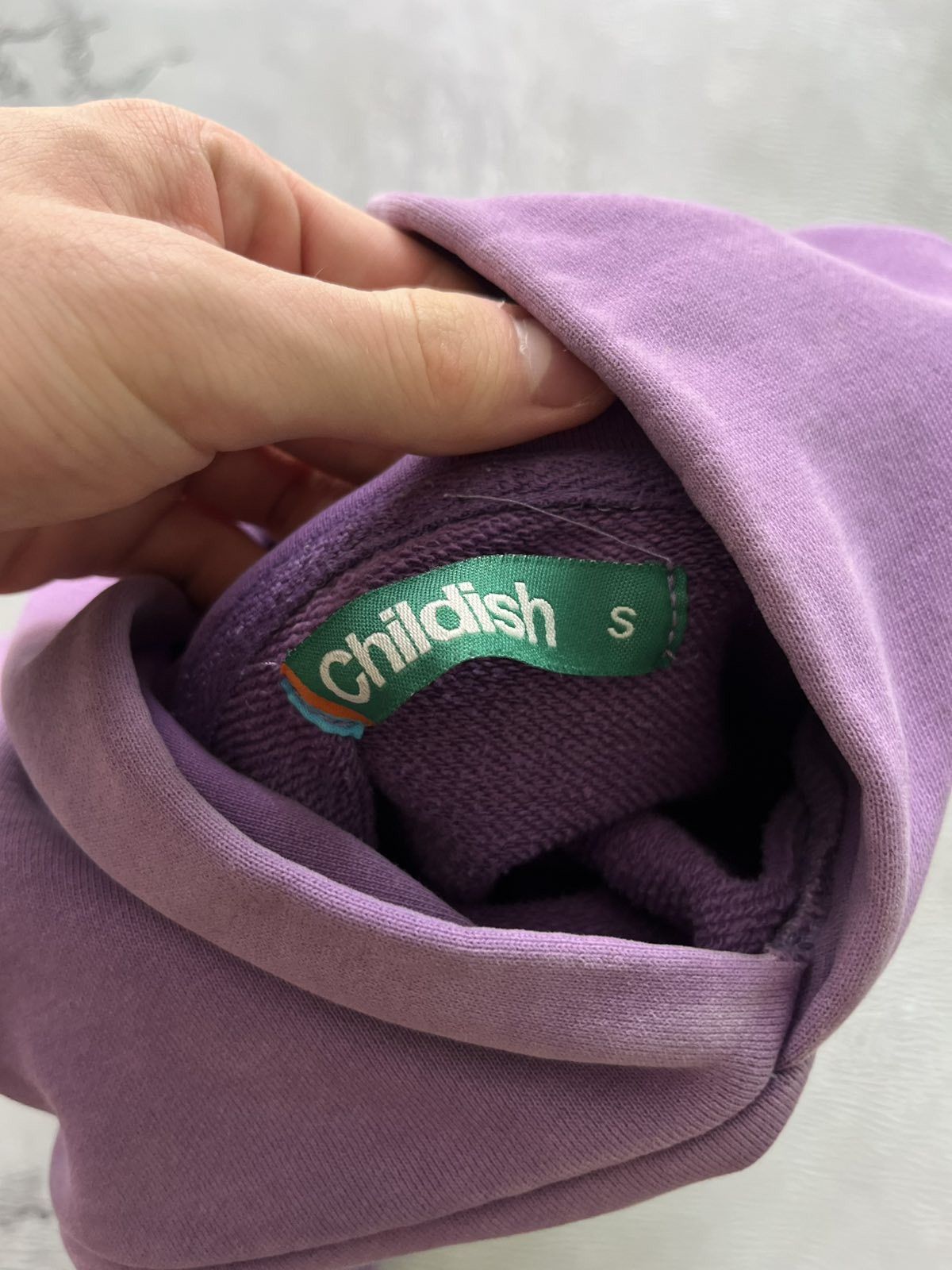 CHILDS Childish Robs Motors 90s Purple Hoodie Big Logo Y2K Racing Size US S / EU 44-46 / 1 - 13 Thumbnail