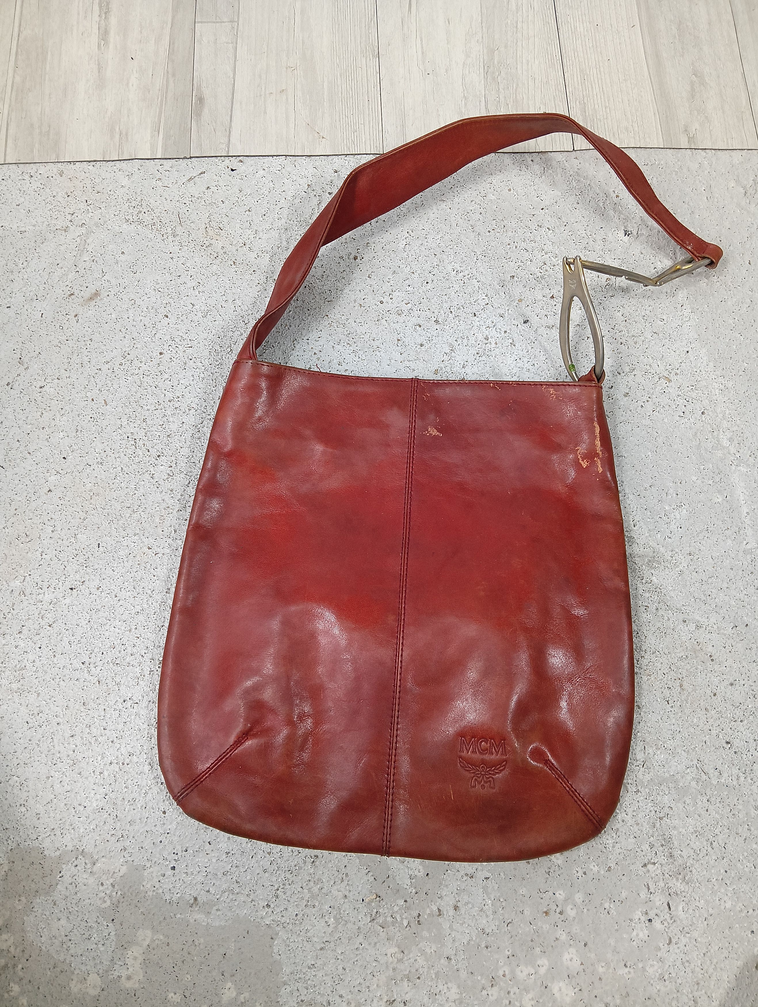 MCM vintage MCM LEATHER BAG women distressed Size ONE SIZE - 1 Thumbnail