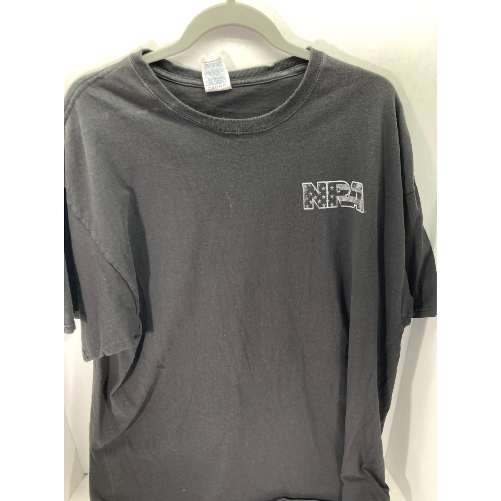 Delta VINTAGE Delta Magnum Weight T-Shirt Mens XL Black Graphic Print Crew Neck Animals Funny Size US XL / EU 56 / 4 - 3 Thumbnail