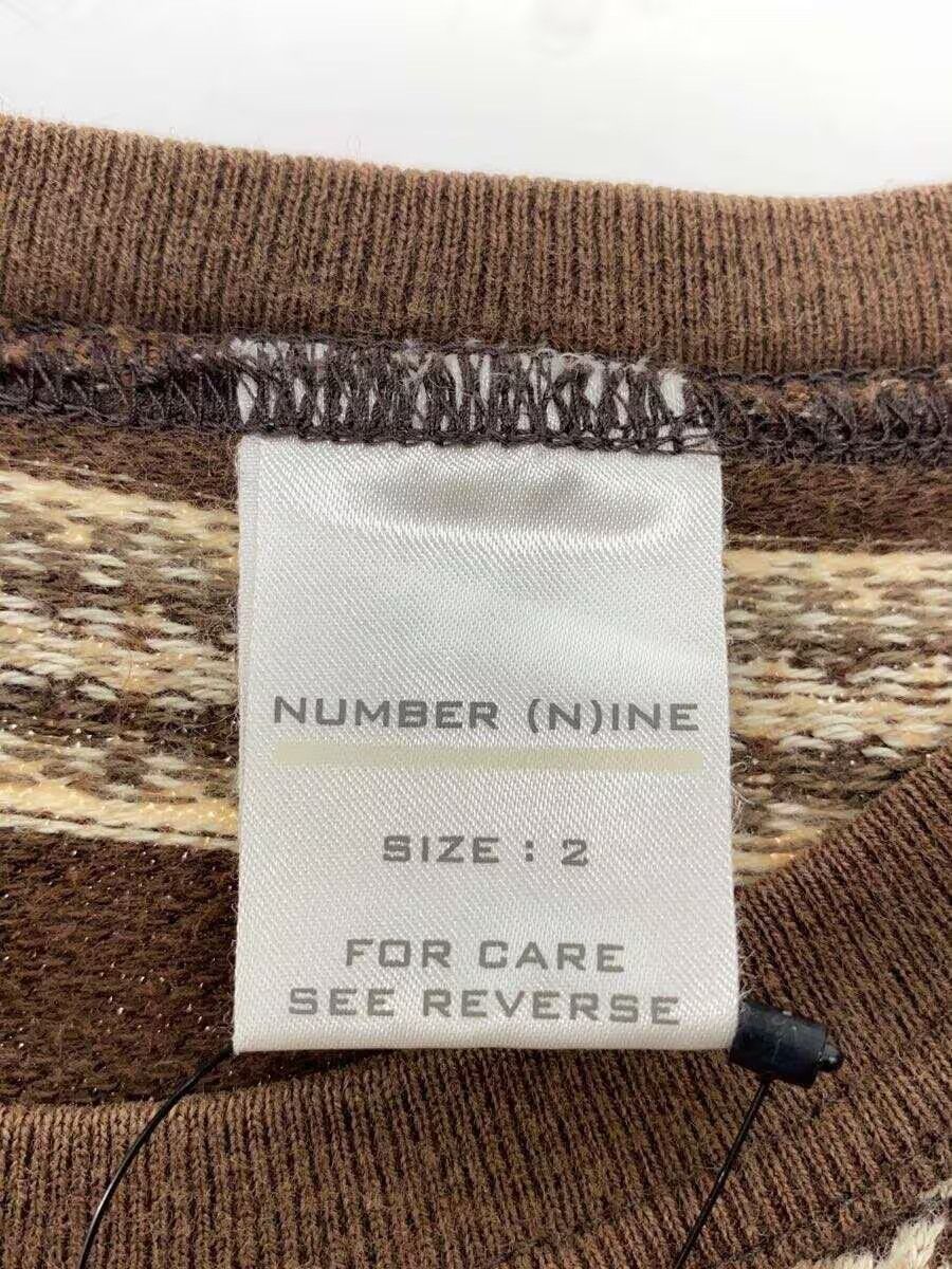 Number (N)ine AW02 George Harrison Nordic Striped Tee Size US M / EU 48-50 / 2 - 4 Thumbnail