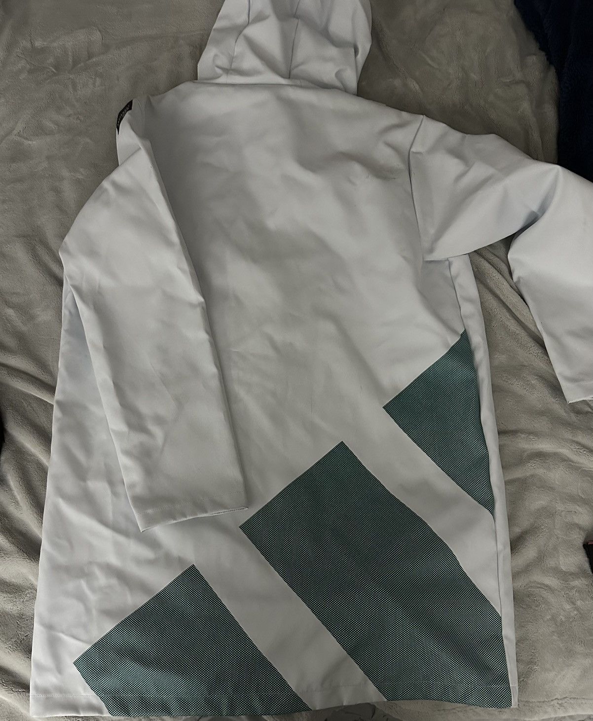 Adidas EQT Rain Trench Jacket Size US L / EU 52-54 / 3 - 2 Thumbnail