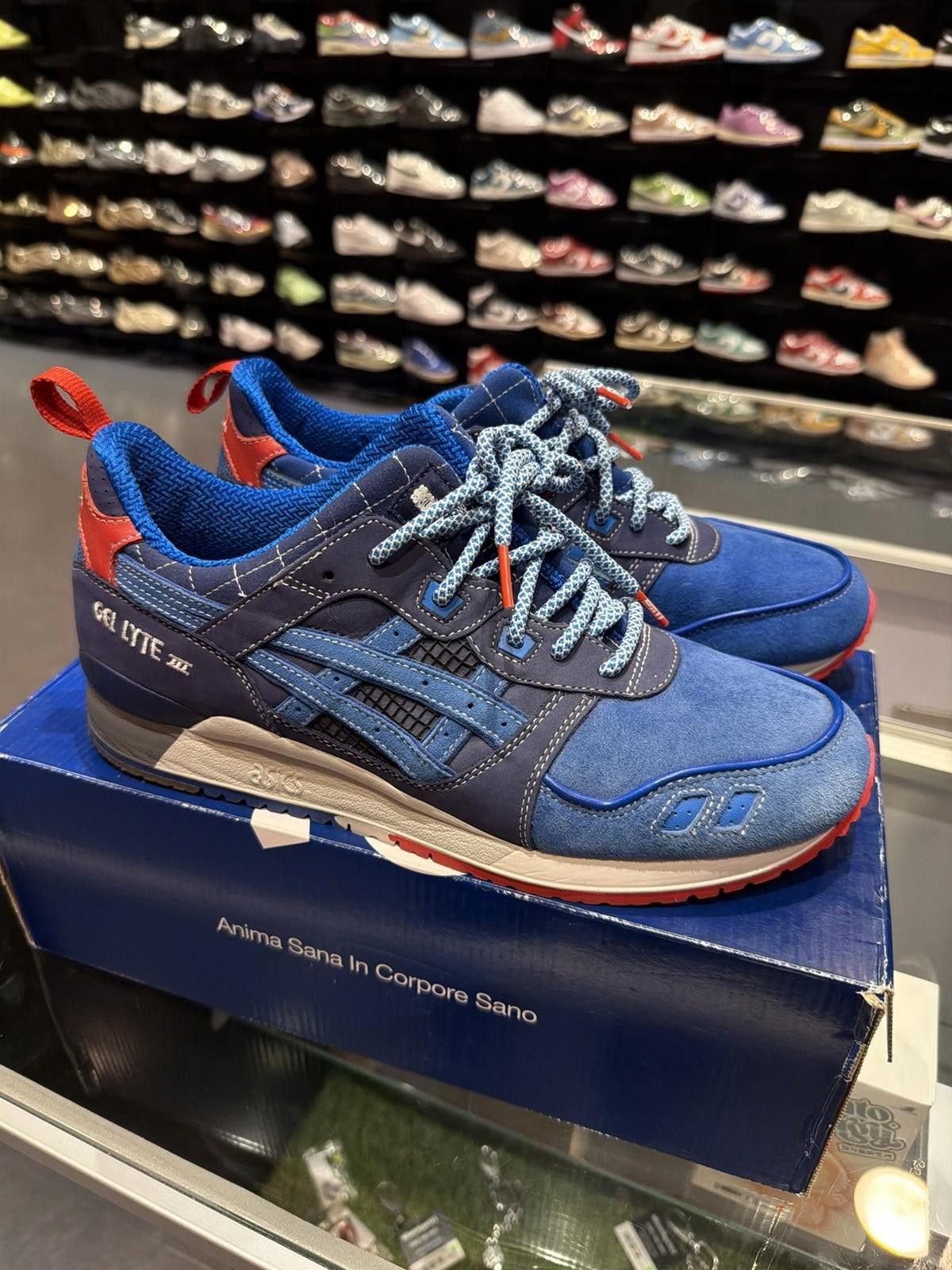 Asics ASICS Gel Lute 3 Mita Anniversary Size 12 Blue Authentic Size US 12 / EU 45 - 4 Thumbnail