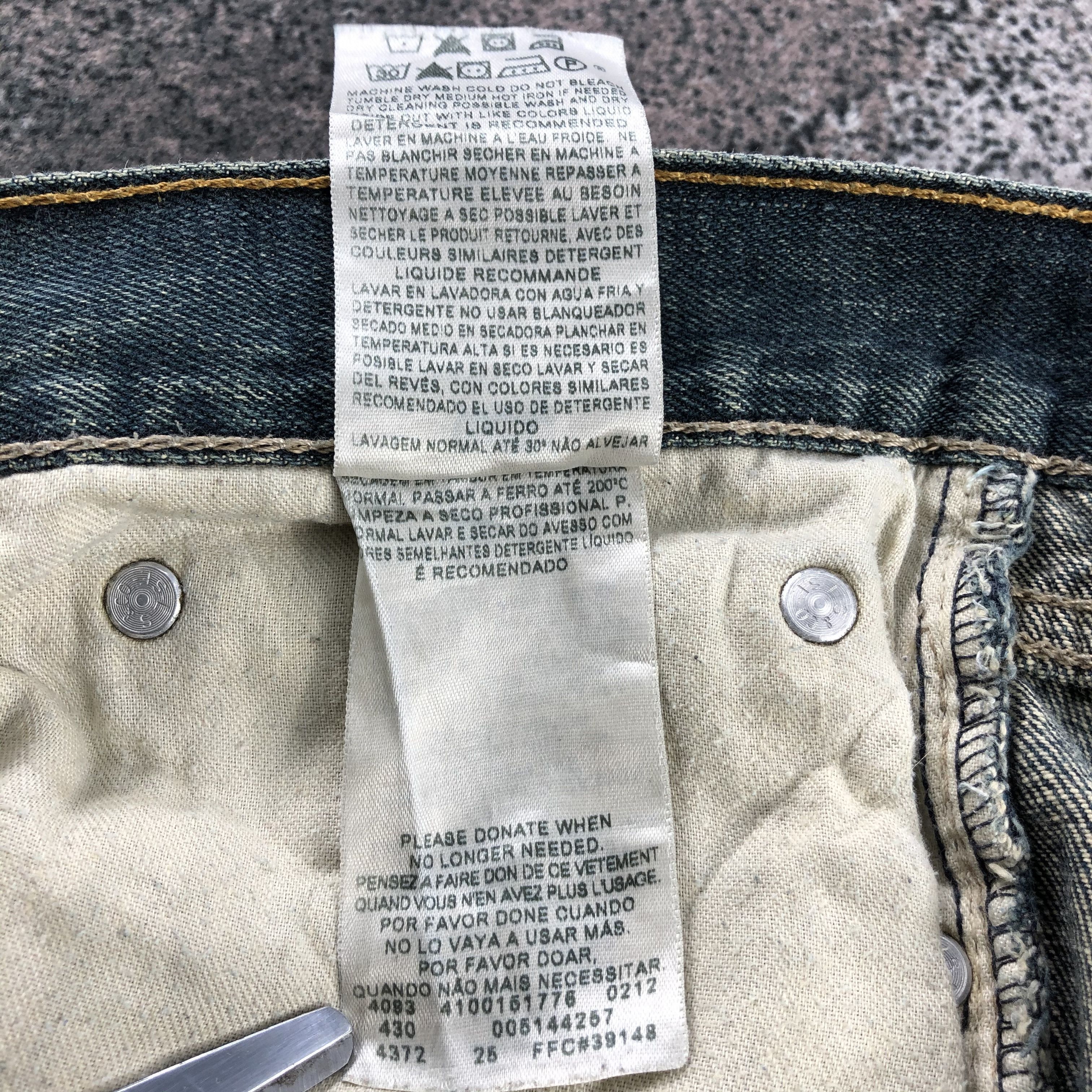 Levi's Vintage Levi's 514 Jeans Faded Blue Denim KJ1016 Size US 31 - 11 Thumbnail