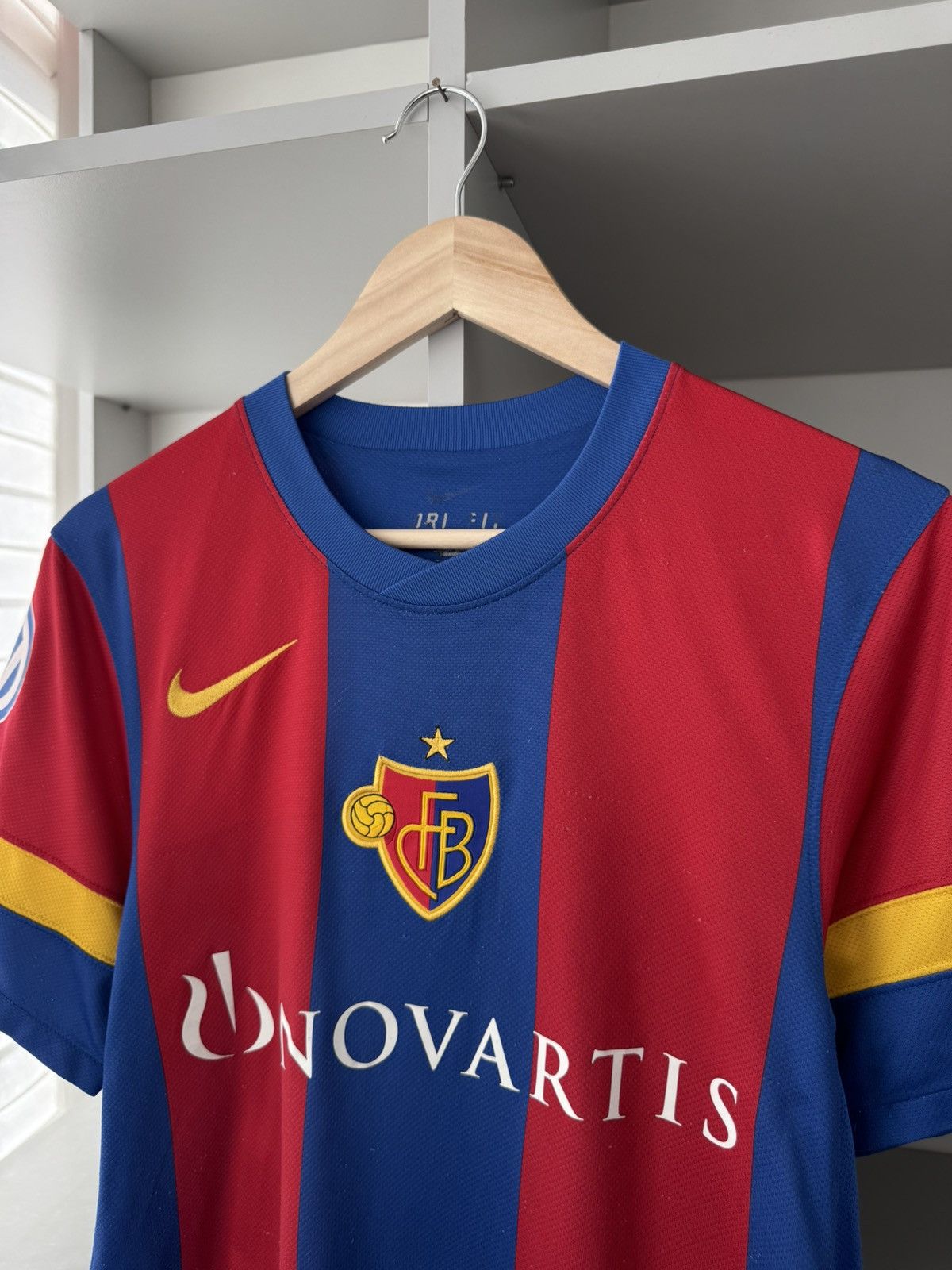 Nike × Vintage Nike Basel Swiss 2010 2012 Vintage Home Jersey Size US S / EU 44-46 / 1 - 5 Thumbnail