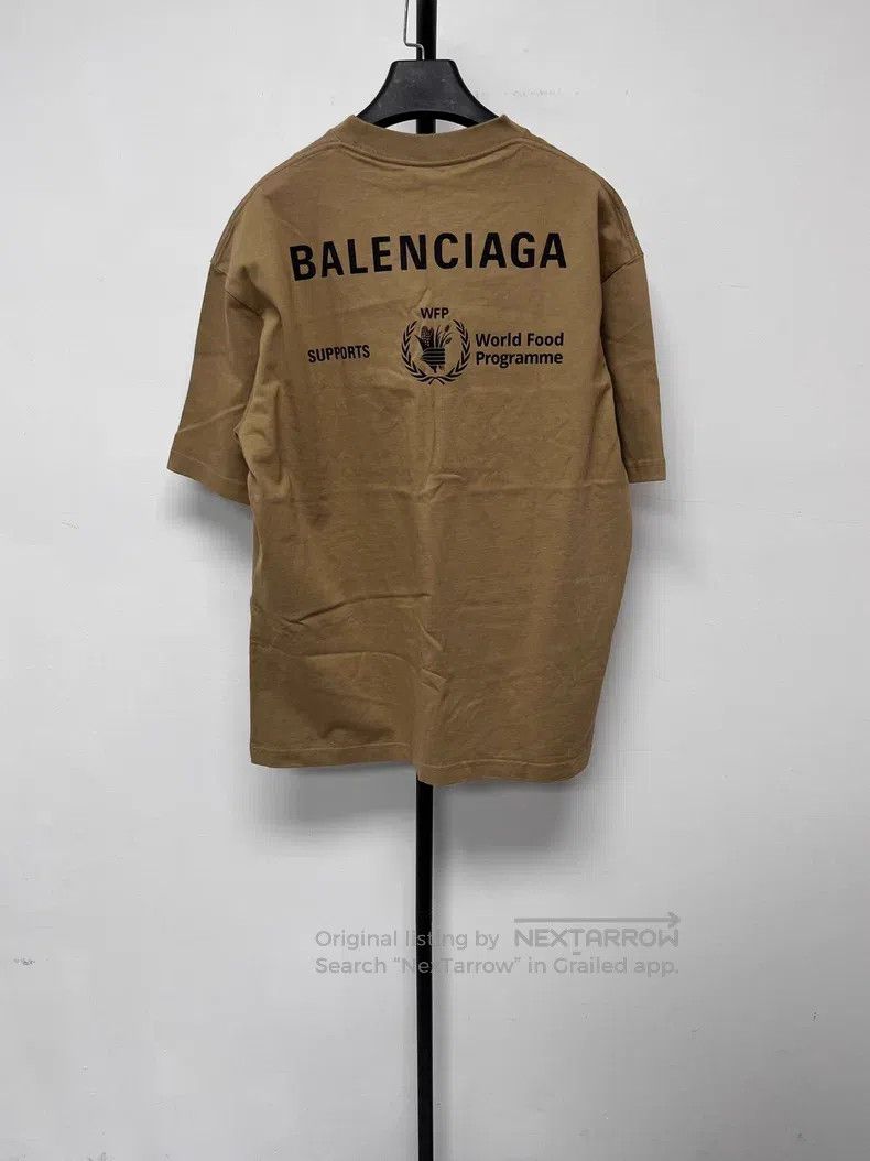 Balenciaga Balenciaga Printed Logo Round Neck Short Sleeve T-Shirt Size US S / EU 44-46 / 1 - 2 Thumbnail