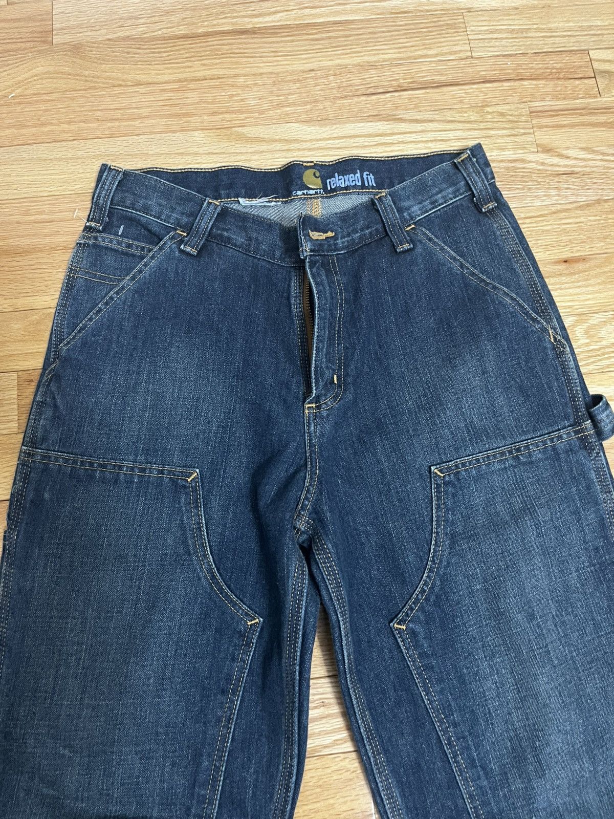 Carhartt × Vintage Carhartt Double Knee Denim Size US 31 - 3 Thumbnail