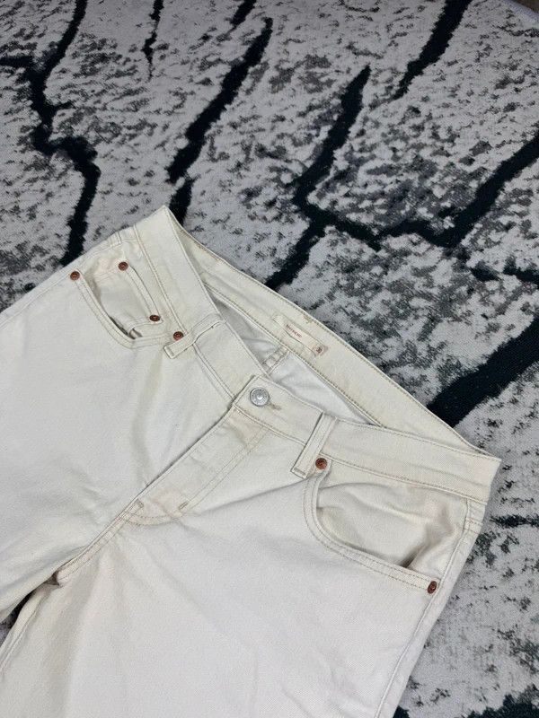 Levi's Vintage Levis Boyfriend jeans 30 27 cream Size 30" / US 8 / IT 44 - 3 Thumbnail