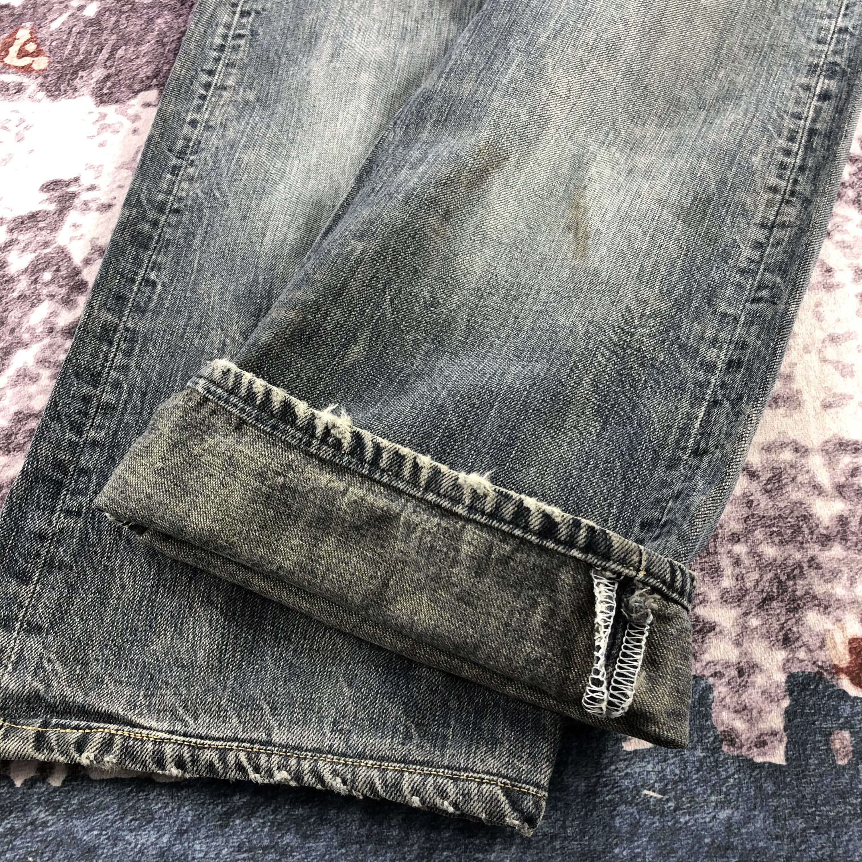 Levi's × Vintage Vintage Levis 501 Black Jeans-JM2352 Size US 41 - 8 Thumbnail
