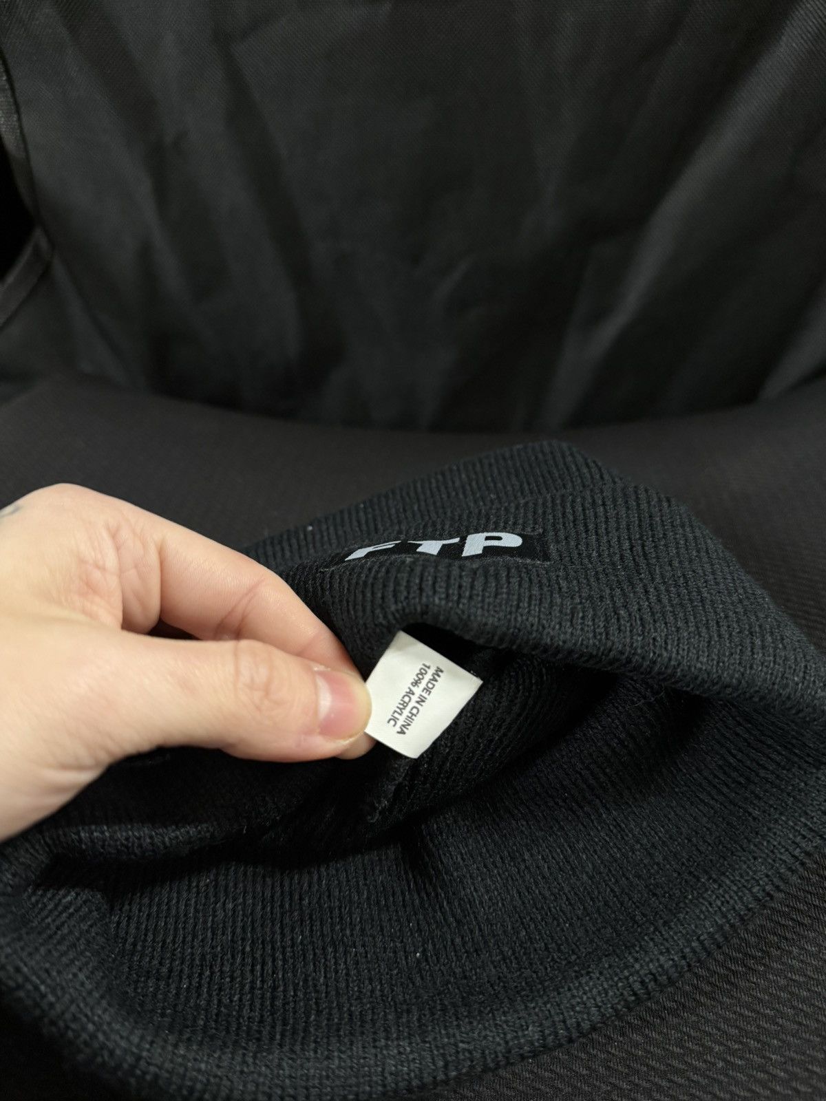 Fuck The Population FTP logo beanie Size ONE SIZE - 4 Thumbnail