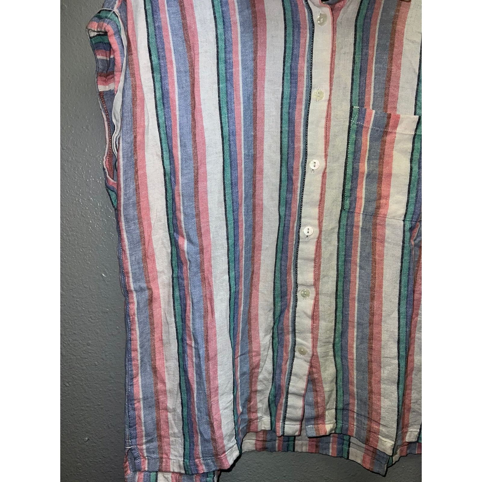 Orvis Womens Orvis Classic Collection Shirt Top Button Down M Size M / US 6-8 / IT 42-44 - 4 Thumbnail