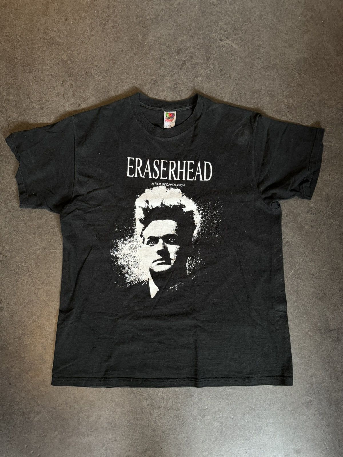 image of Movie x Vintage 90's Eraserhead Shirt in Black, Men's (Size XL)