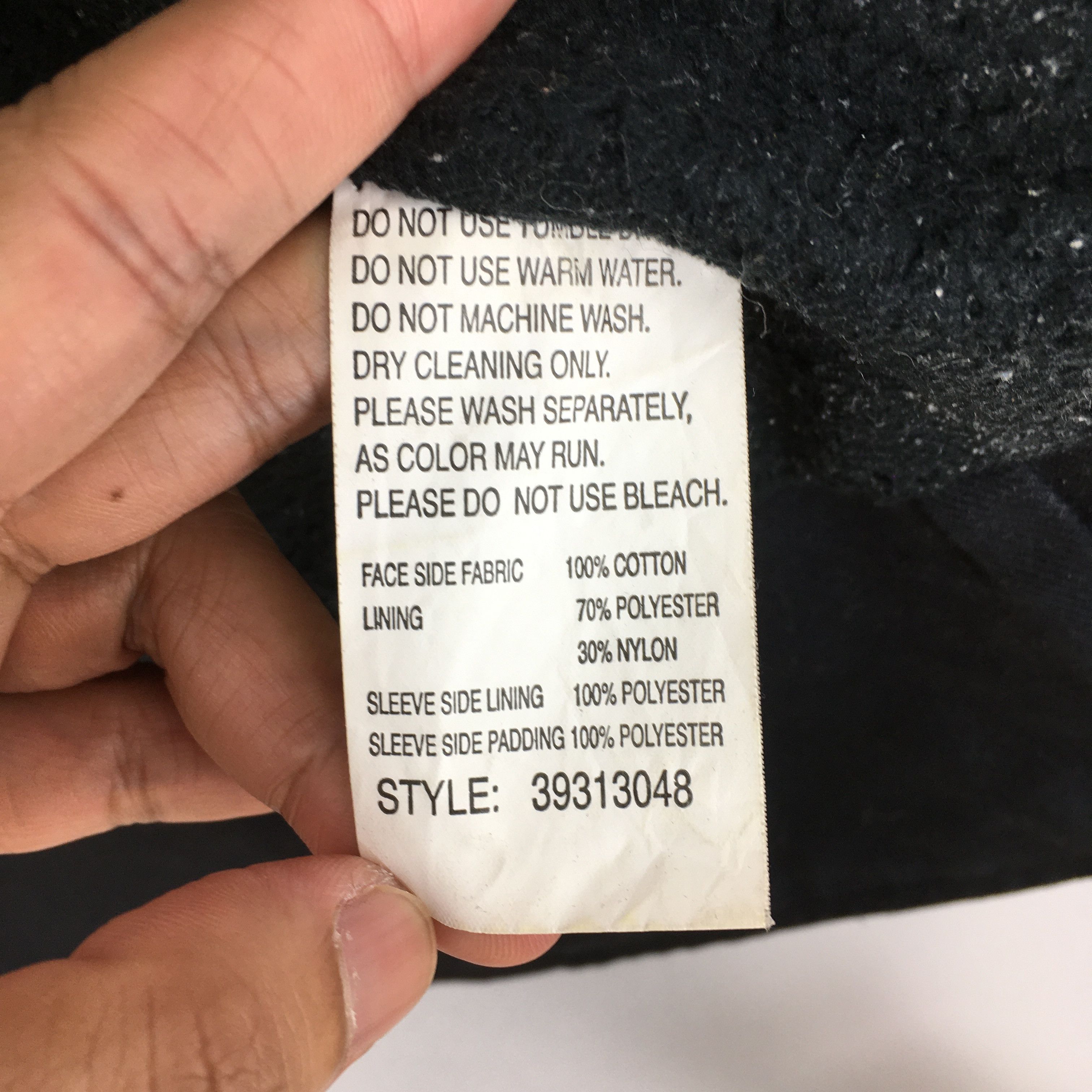 Schott Vintage Double Collar Punk Biker Concert Black Jacket Medium Size US M / EU 48-50 / 2 - 7 Thumbnail