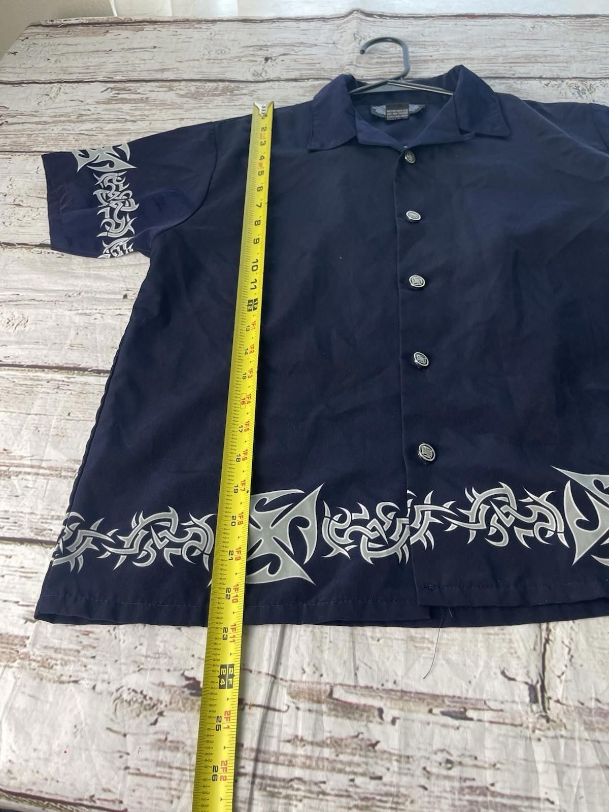 Tribal Streetwear Silver Point Boys Youth S Tribal Design Y2K Vintage Shirt Size US S / EU 44-46 / 1 - 4 Thumbnail