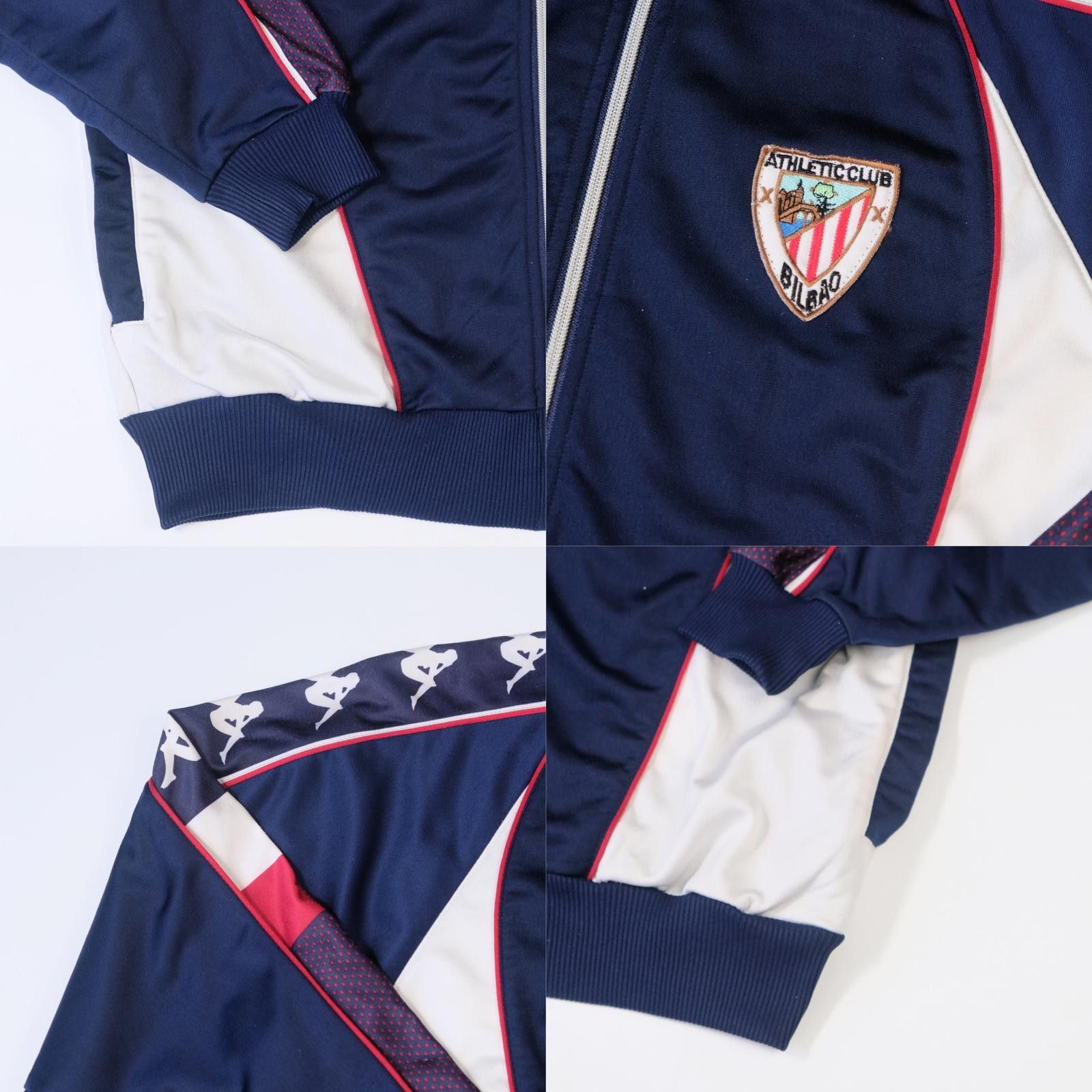 Kappa 1998/99 Athletic Bilbao Track Jacket Kappa (S/M) Size US S / EU 44-46 / 1 - 6 Thumbnail
