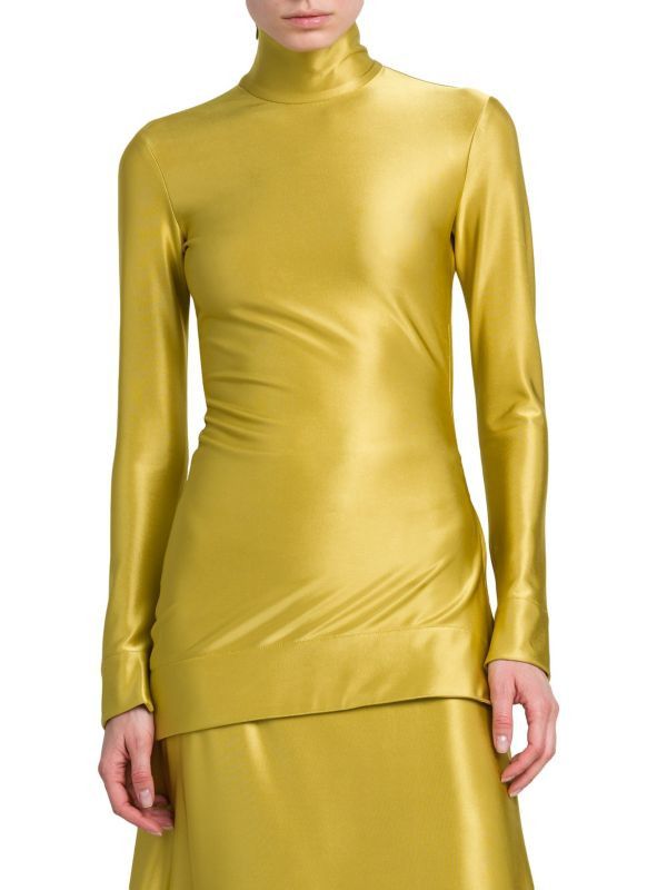Jil Sander o1y1025 Blouse in Gold Size M / US 6-8 / IT 42-44 - 2 Thumbnail