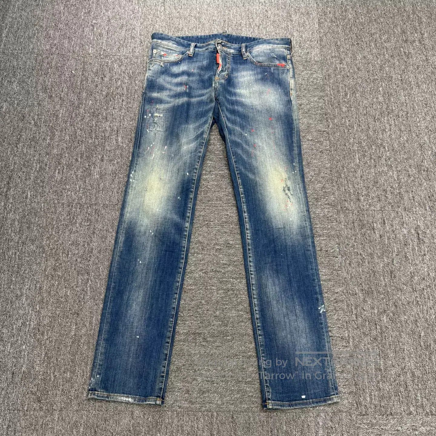 Dsquared2 Dsquared2 Paint Splatter Distressed Jeans. Size US 32 / EU 48 - 1 Thumbnail