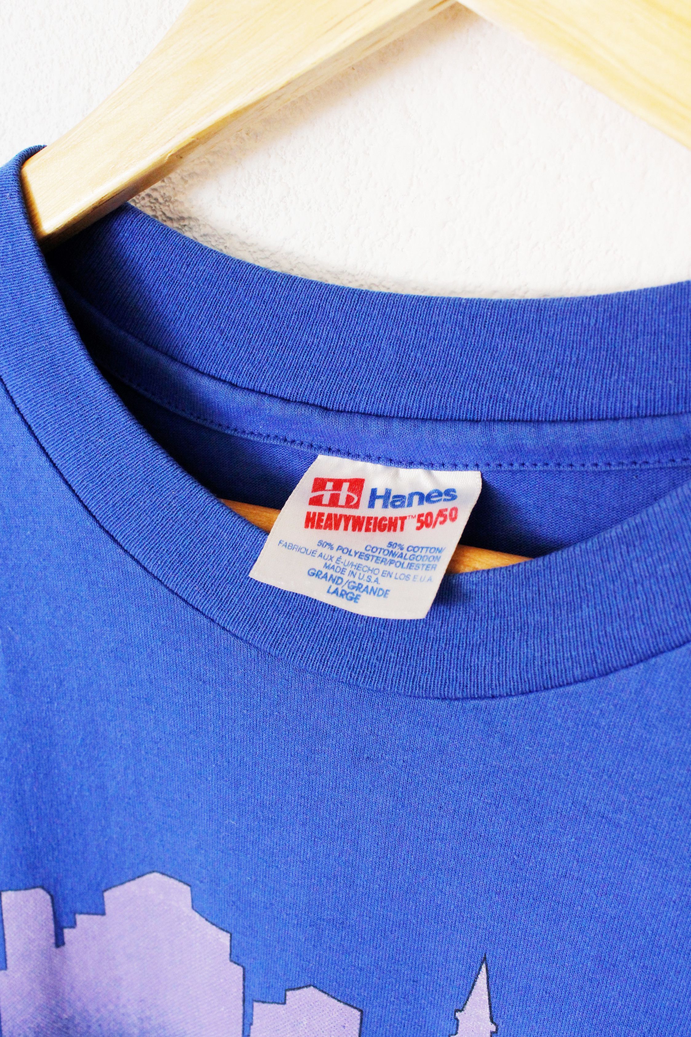 Rainbow × Vintage Vintage 1988 Charleston Rainbow Row Graphic Tee 80s Size US L / EU 52-54 / 3 - 6 Thumbnail
