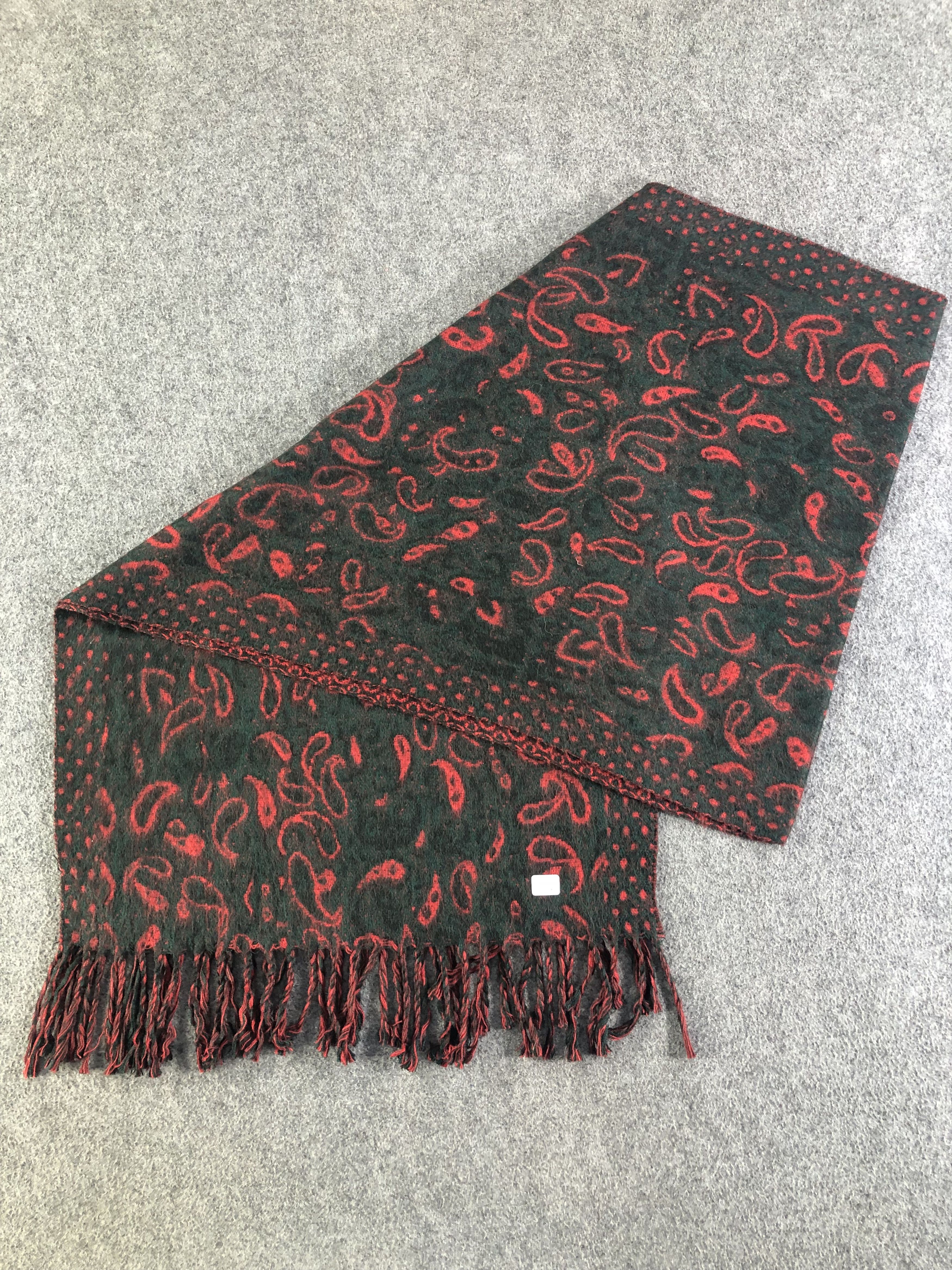 Vintage Paislee Winter Scarf / Muffler / Neckwear Size ONE SIZE - 5 Thumbnail