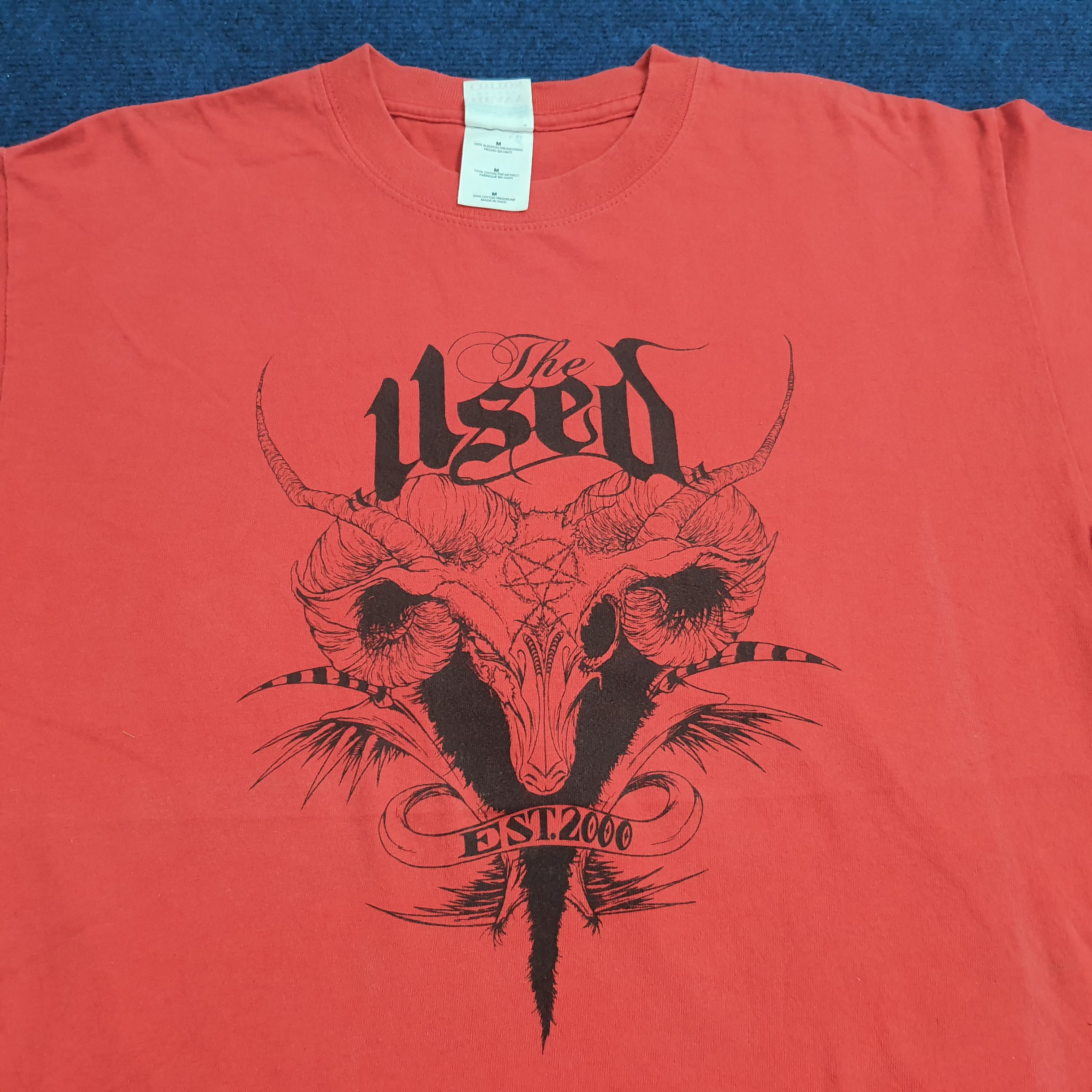 Band Tees The Used Band Tshirt Size US L / EU 52-54 / 3 - 2 Thumbnail