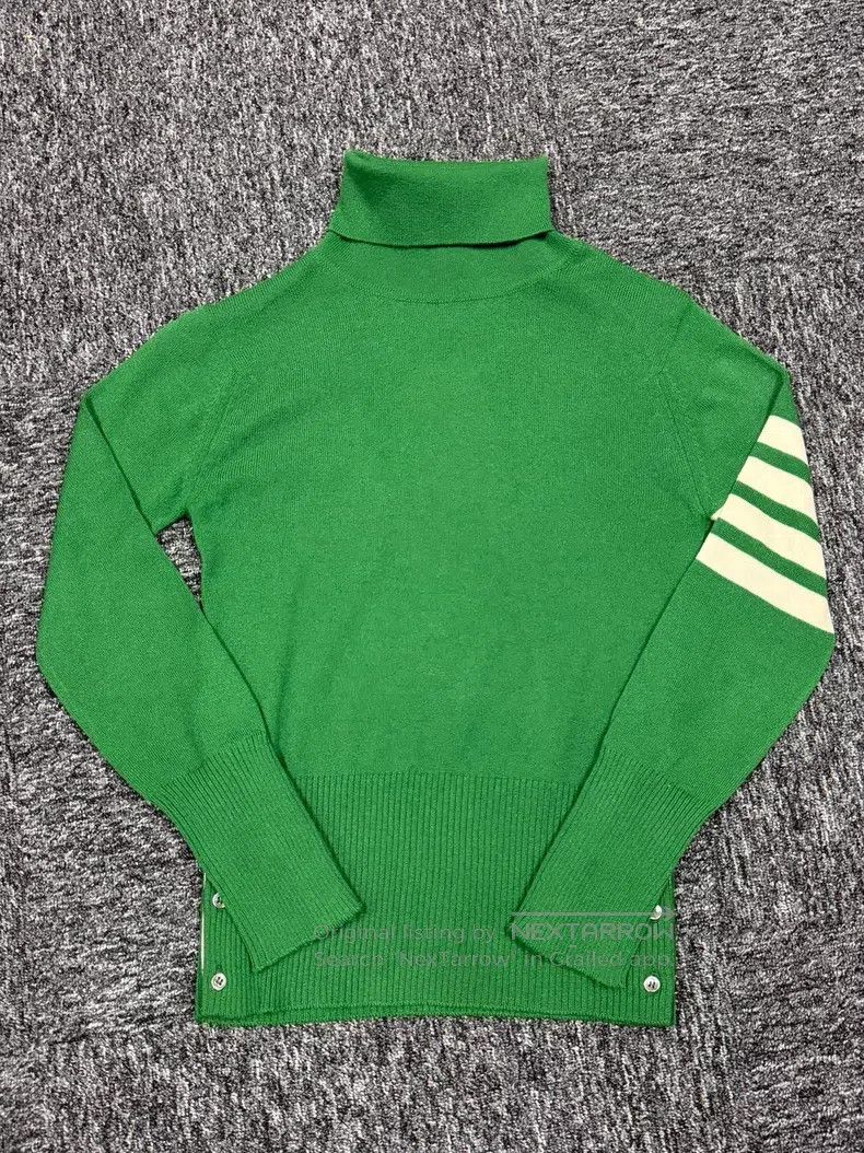 Thom Browne Thom Browne Cashmere Crewneck Cardigan Size M / US 6-8 / IT 42-44 - 3 Thumbnail