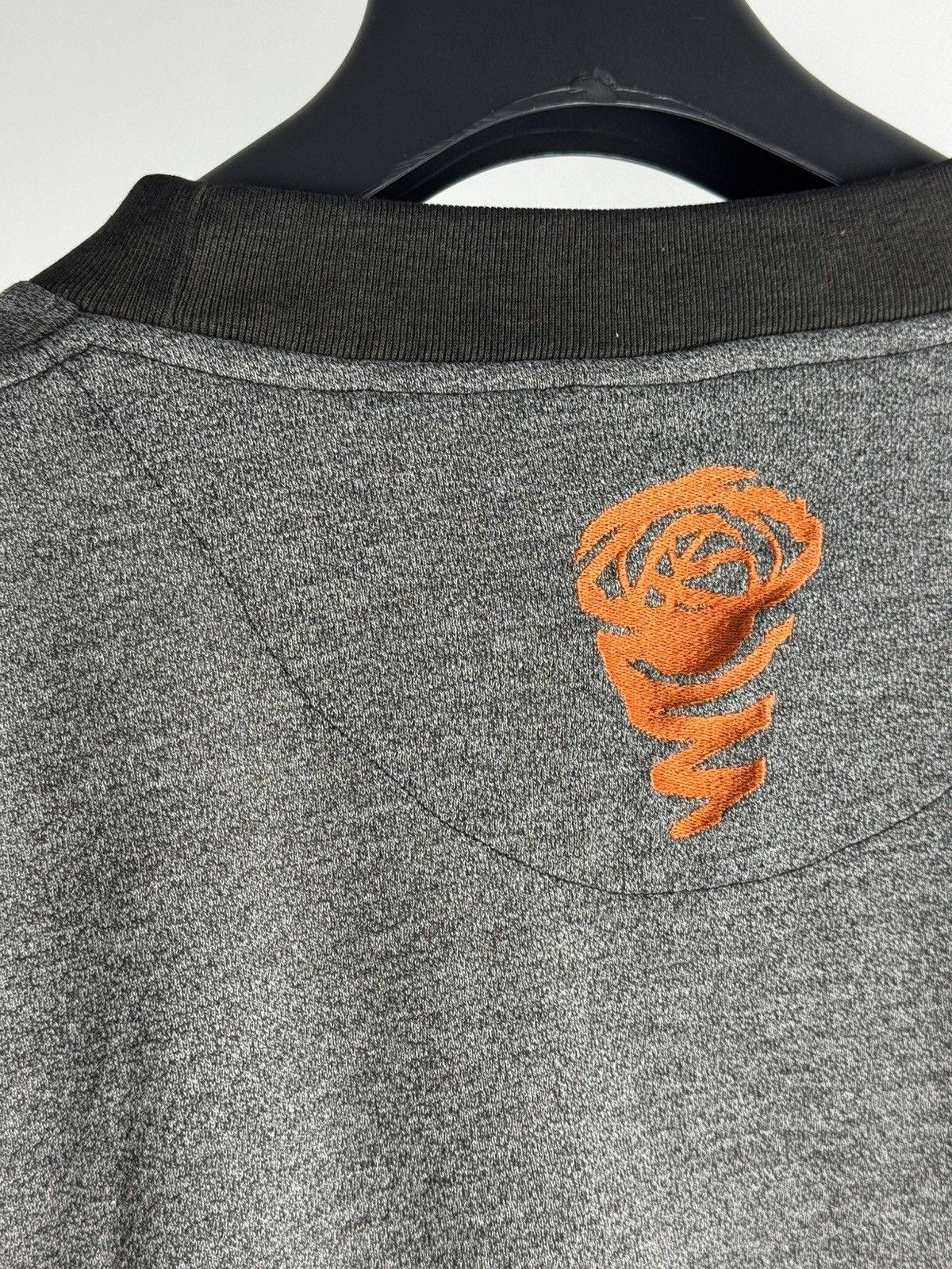 Nike Nike Vintage Center Swoosh T-Shirt Grey Orange Size US XL / EU 56 / 4 - 4 Thumbnail