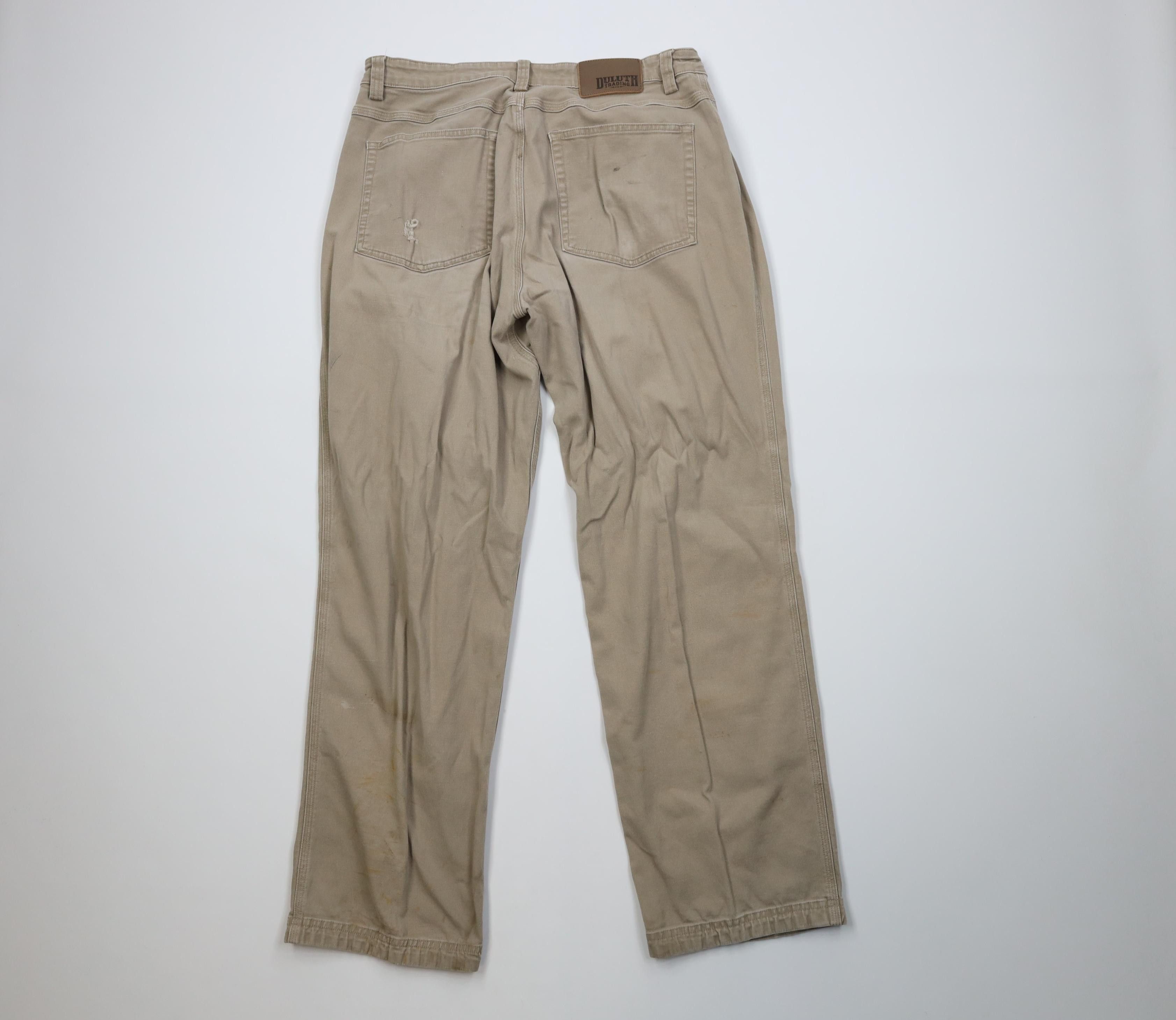 Duluth Trading Company Duluth Trading Co Canvas Flex Fire Hose Pants Workwear Size US 34 / EU 50 - 12 Thumbnail