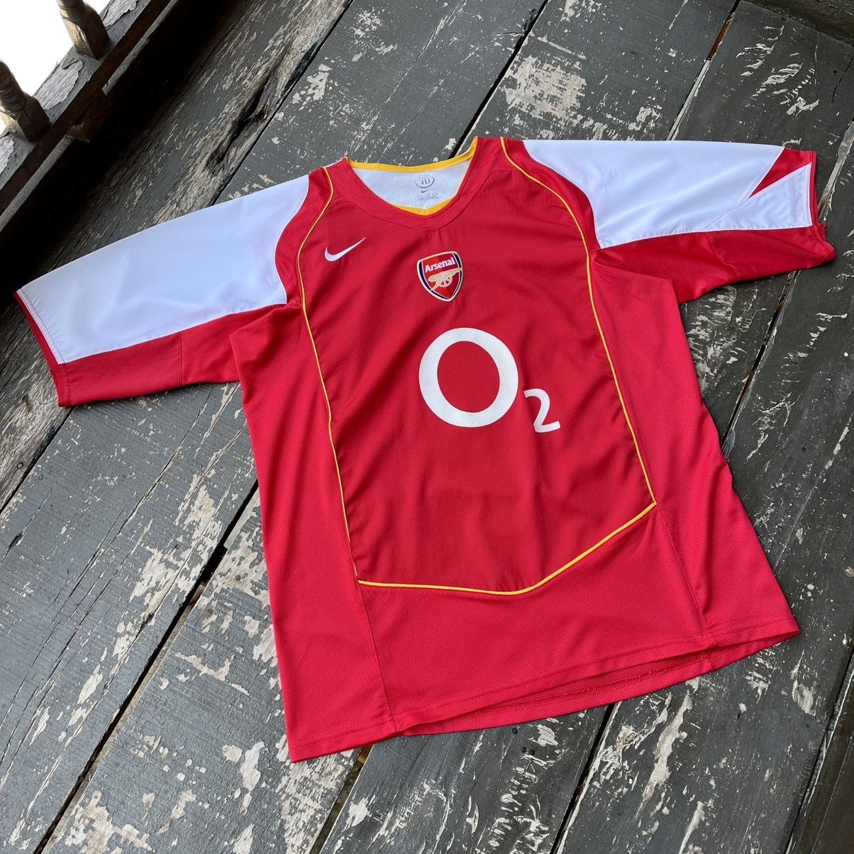 Nike Vintage Nike 04/05 Arsenal FC Home Kit “Thierry Henry #14” Size US L / EU 52-54 / 3 - 1 Thumbnail