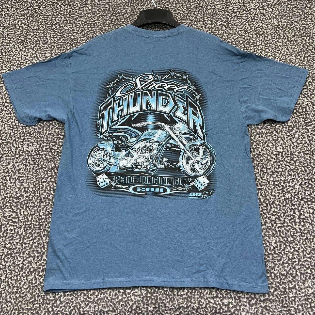 Other Vintage Reno Street Thunder Shirt Men L Short Sleeve New Size US L / EU 52-54 / 3 - 1 Thumbnail
