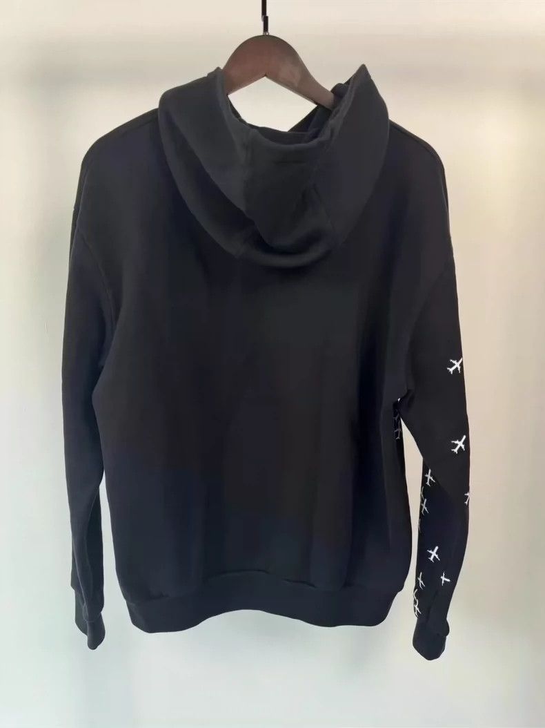 Louis Vuitton louis vuitton Black Airplane Hoodie 2501-Nextarrow Size US M / EU 48-50 / 2 - 2 Thumbnail