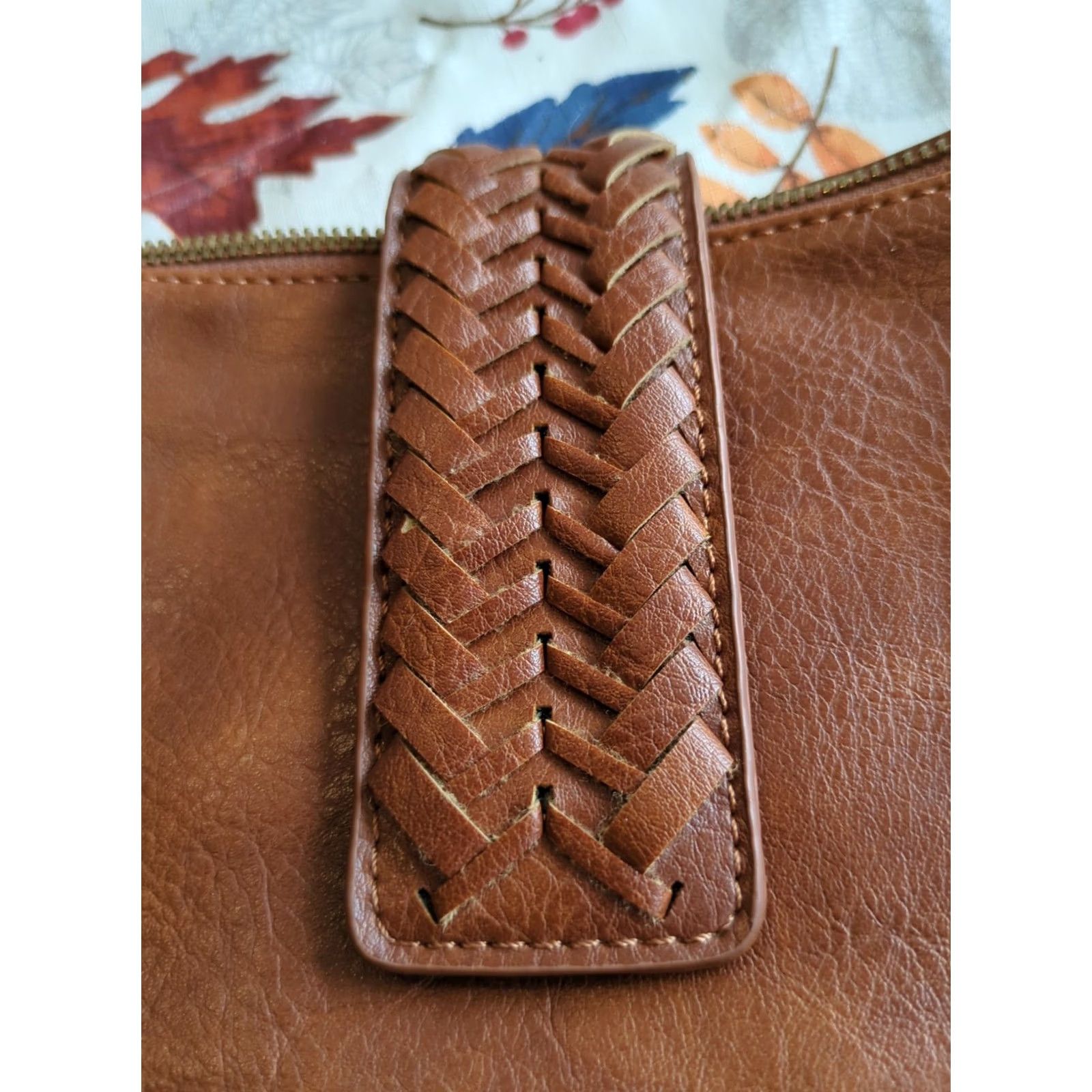 Vintage ChillX Shoulder Purse Brown Soft Adjustable MOD SQUAD 60s Tote Handbag Shoulderbag Purse Women Small Leather Strap Fashion Bag Vintage No Size ONE SIZE - 2 Thumbnail