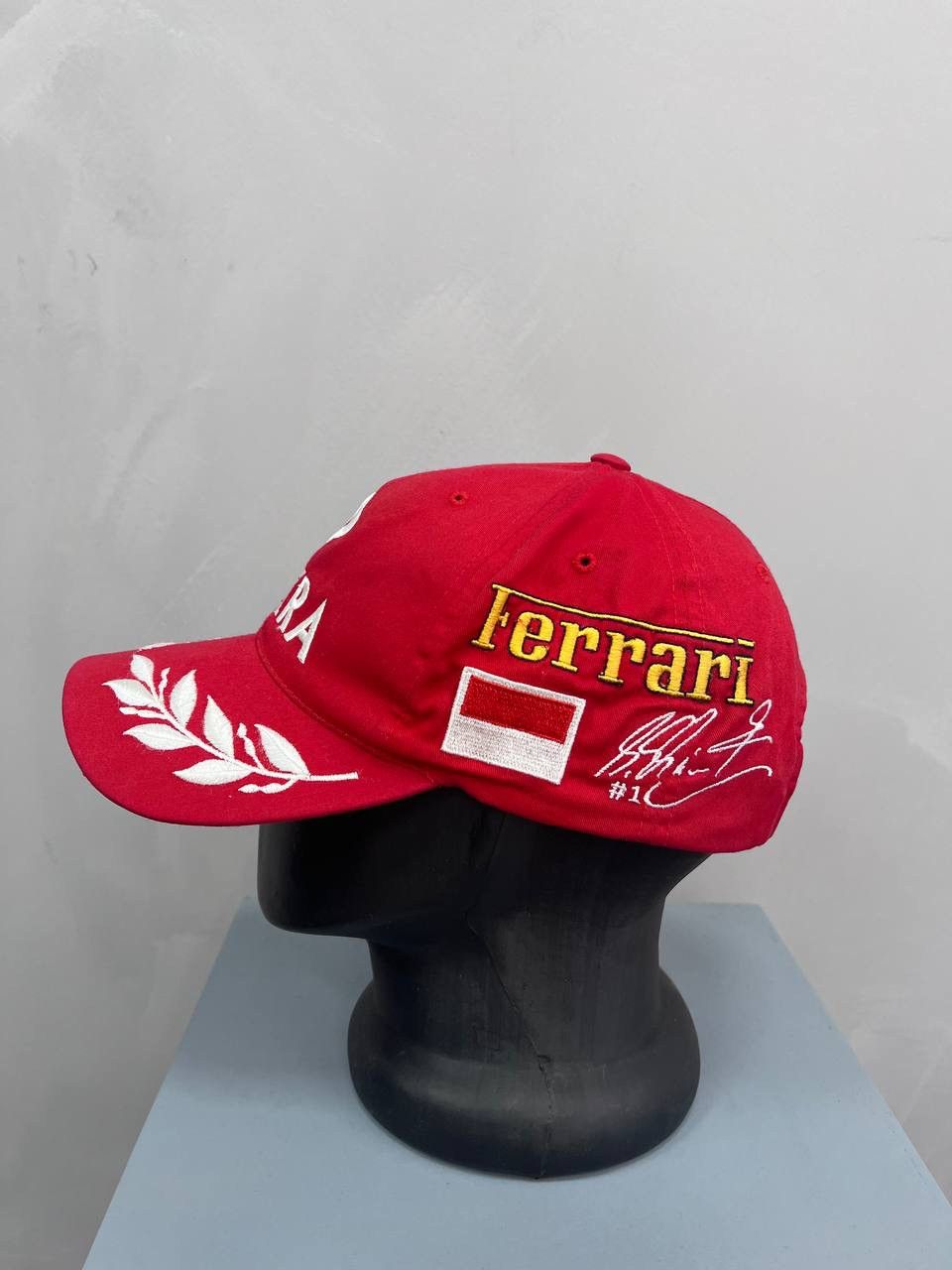 Ferrari × Vintage Vintage Michael Schumacher Ferrari Dekra cap Hat Size ONE SIZE - 2 Thumbnail