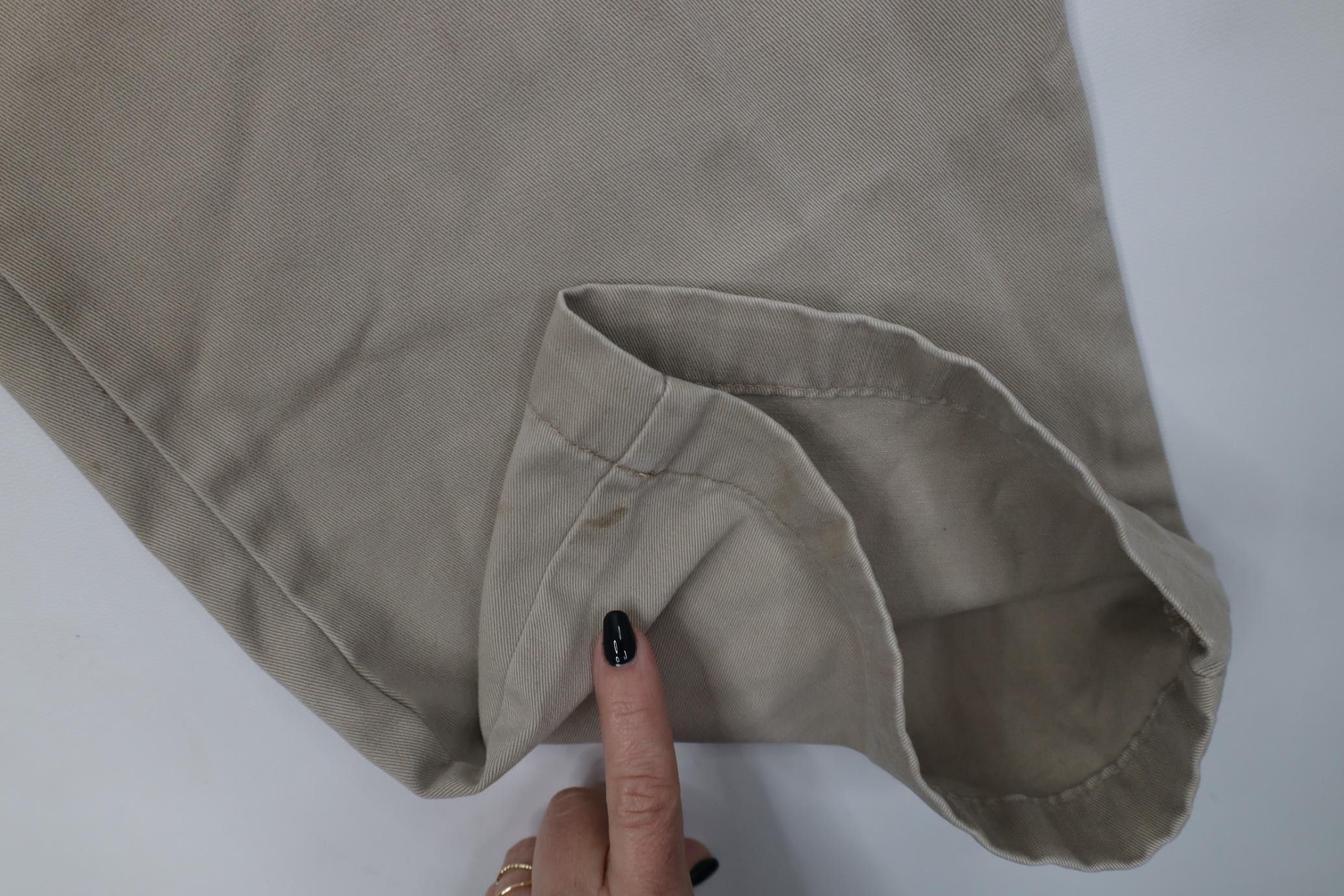 Eddie Bauer Vintage 90s Eddie Bauer Relaxed Wide Leg Pants Stone Size US 38 / EU 54 - 5 Thumbnail