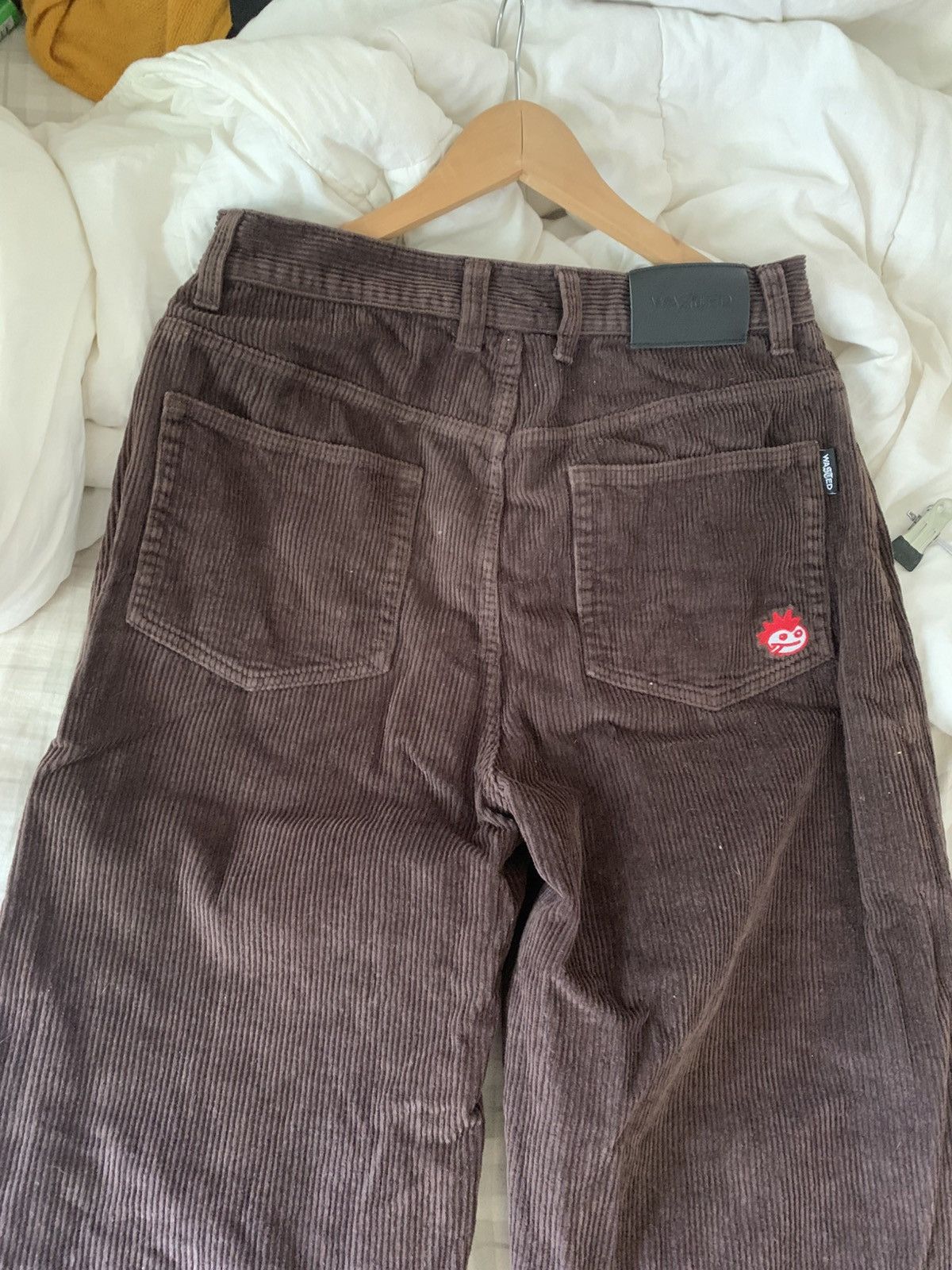 Wasted Paris Brown corduroy pants by french 🇫🇷brand (wasted paris) Size US 32 / EU 48 - 8 Thumbnail