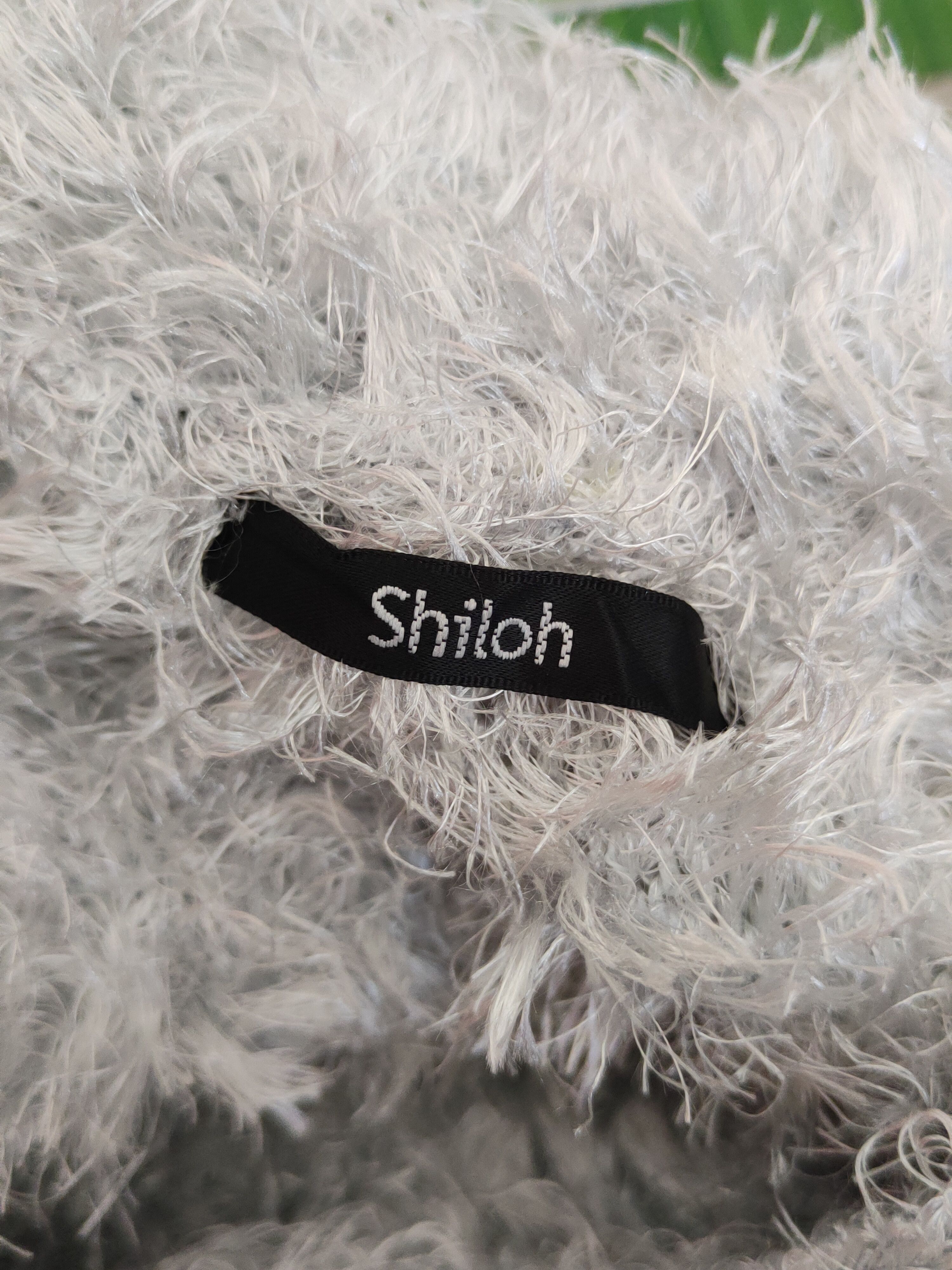 Homespun Knitwear × Japanese Brand × Vintage Shiloh Light Blue Shag Shaggy Fur Mohair Knitwear #S1922 Size US M / EU 48-50 / 2 - 12 Thumbnail
