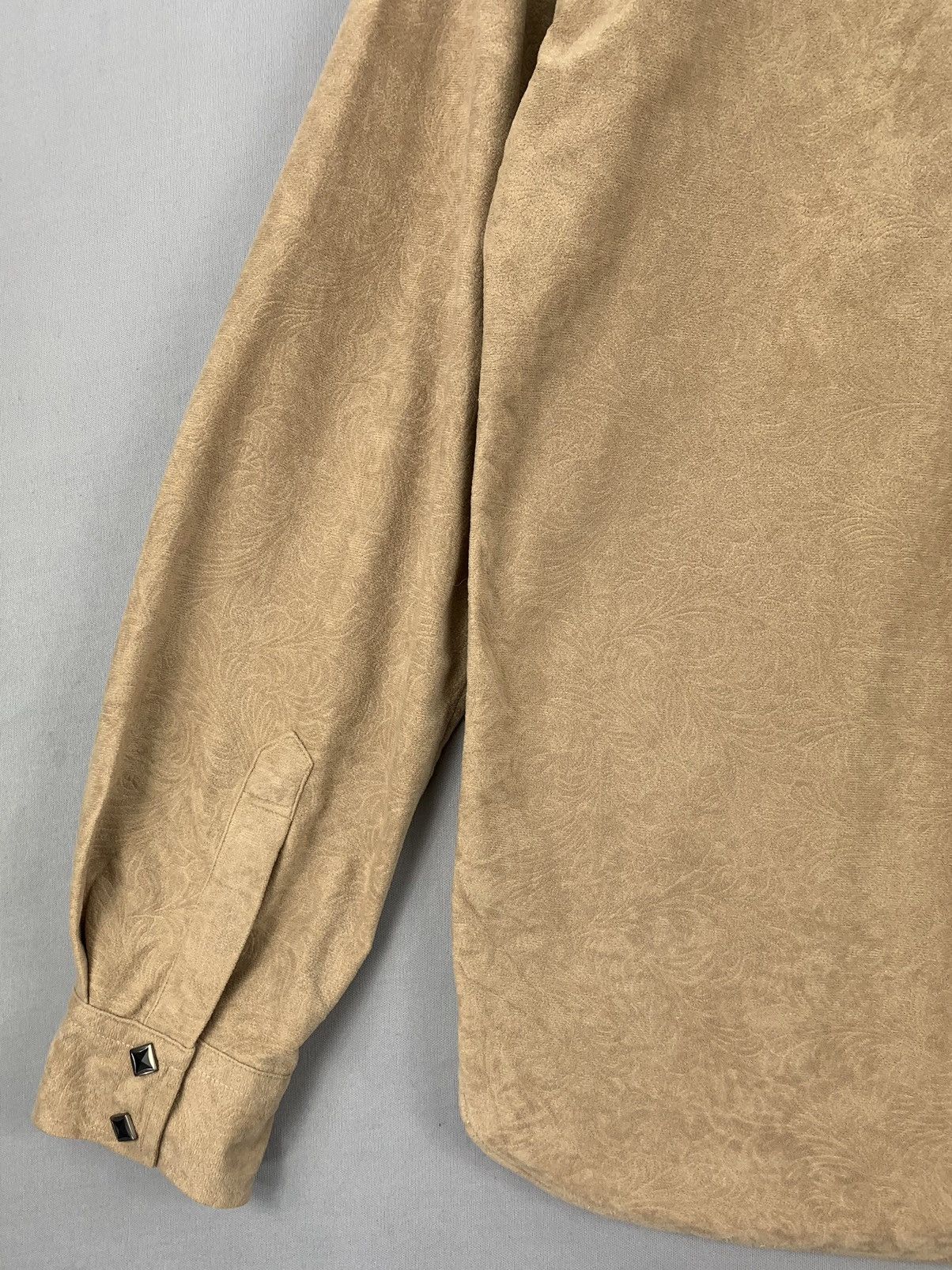Japanese Brand Vintage Flannel Faux Suede Size US S / EU 44-46 / 1 - 10 Thumbnail