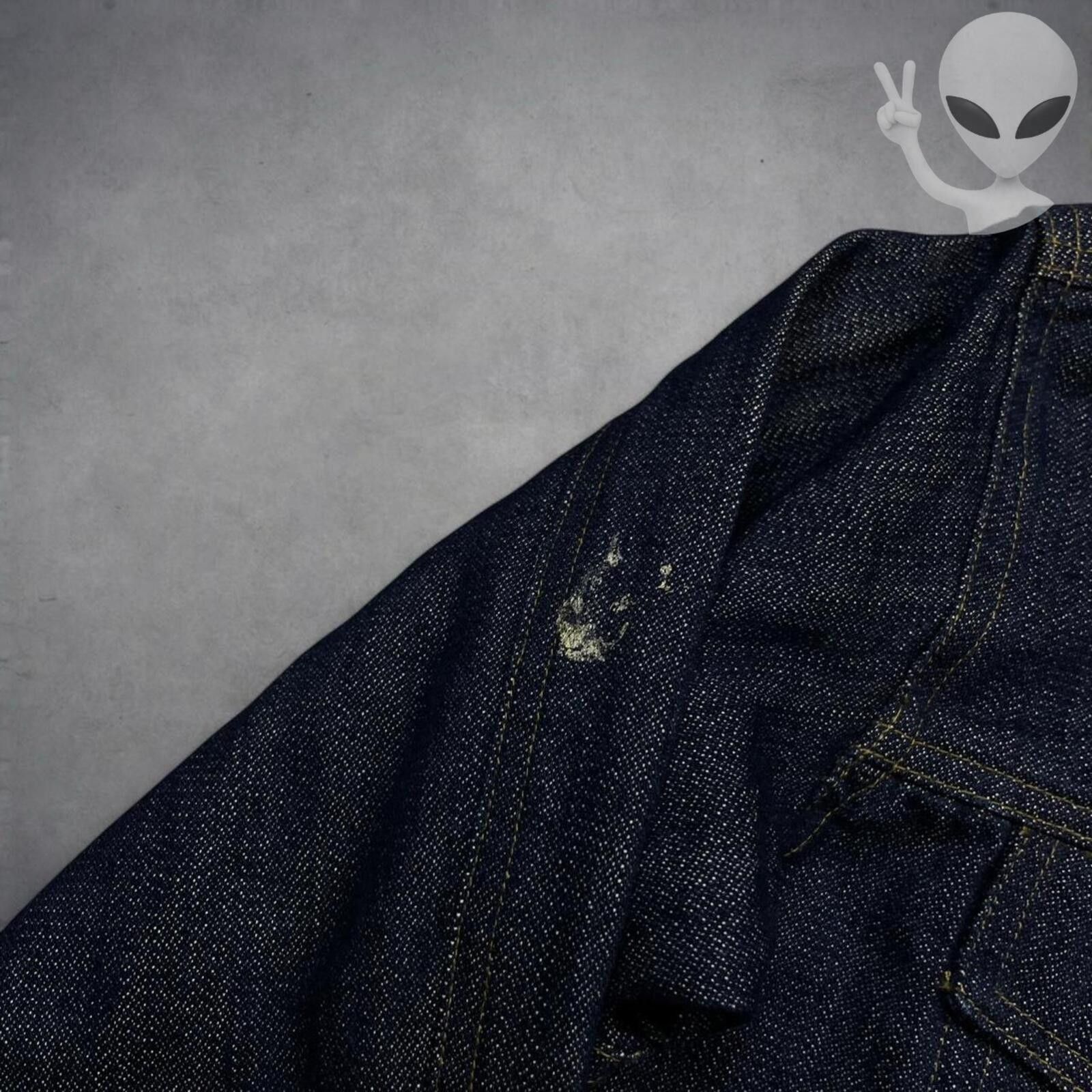 Other Custom Denim Jacket Women's Small Dark Blue PatchWork USA Size S / US 4 / IT 40 - 3 Thumbnail