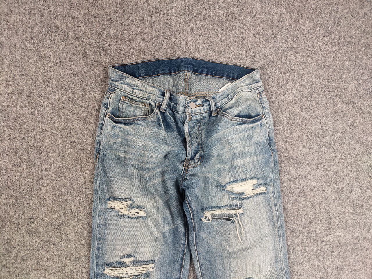 MNML Mnml Design Distressed Denim Jeans Y2K Vintage Japan Style Size US 32 / EU 48 - 8 Thumbnail