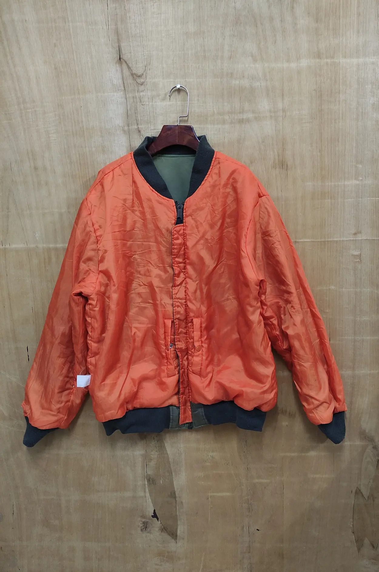 Dogtown VINTAGE 90's DOGTOWN SKATERS REVERSIBLE BOMBER JACKET Size US L / EU 52-54 / 3 - 5 Thumbnail