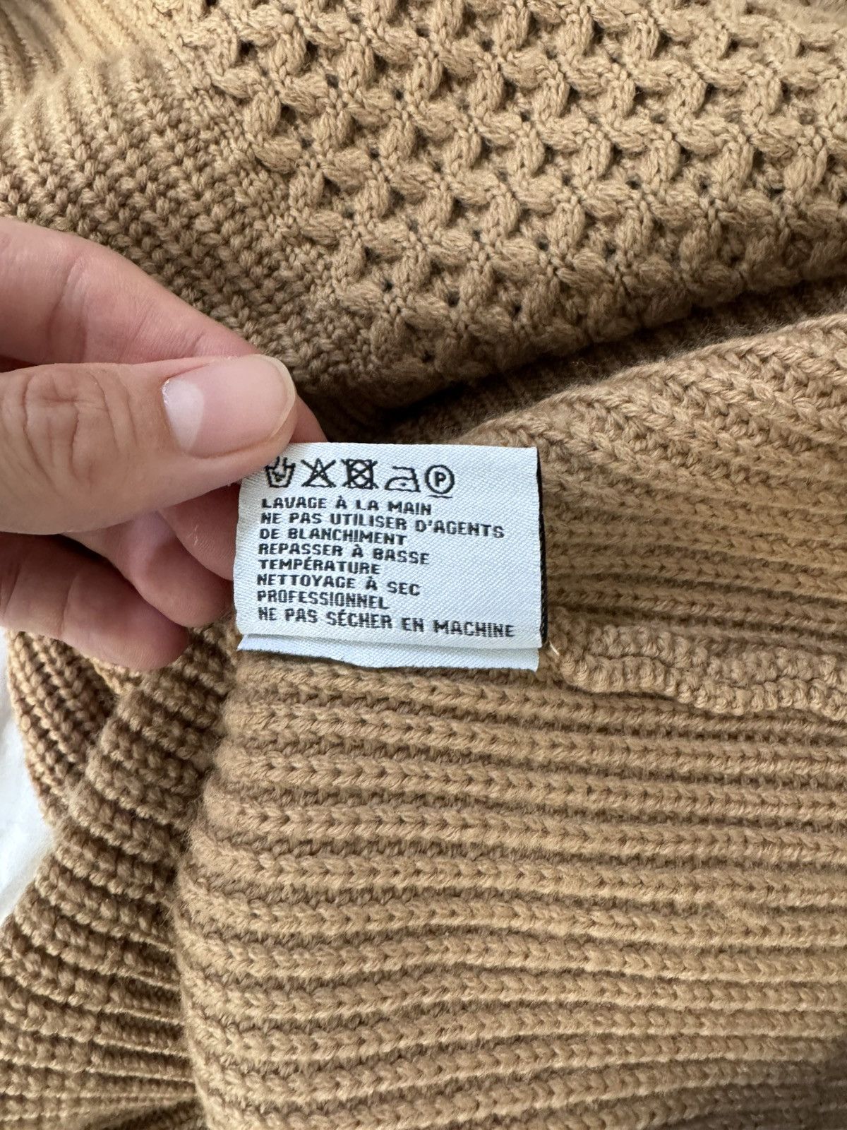 De Fursac Le Fursac Merino Wool Knit Sweater Beige Size US S / EU 44-46 / 1 - 6 Thumbnail
