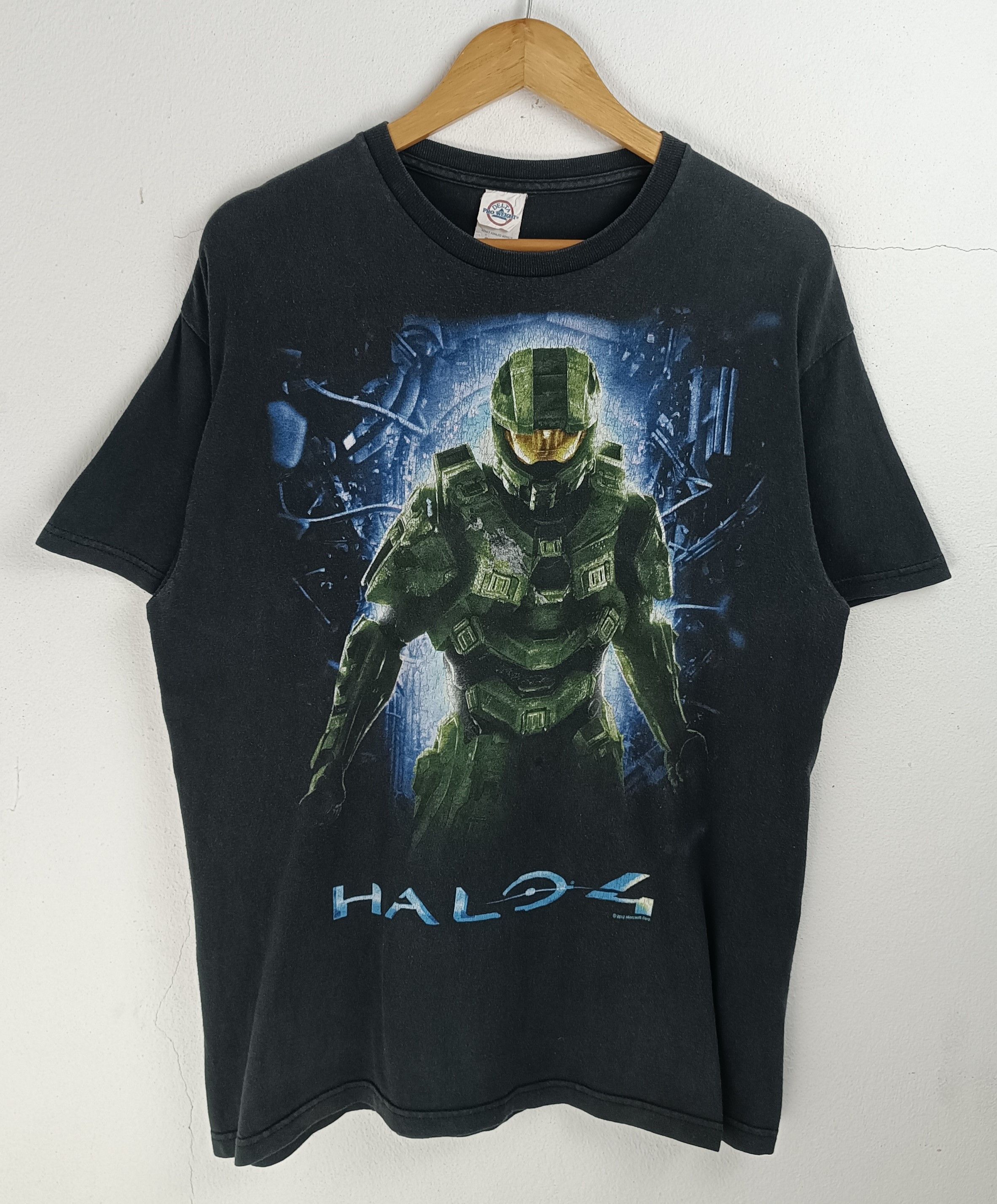 Microsoft VINTAGE 2012 HALO 4 GAMES TEE VERY RARE call of duty gta 5 Size US L / EU 52-54 / 3 - 3 Thumbnail