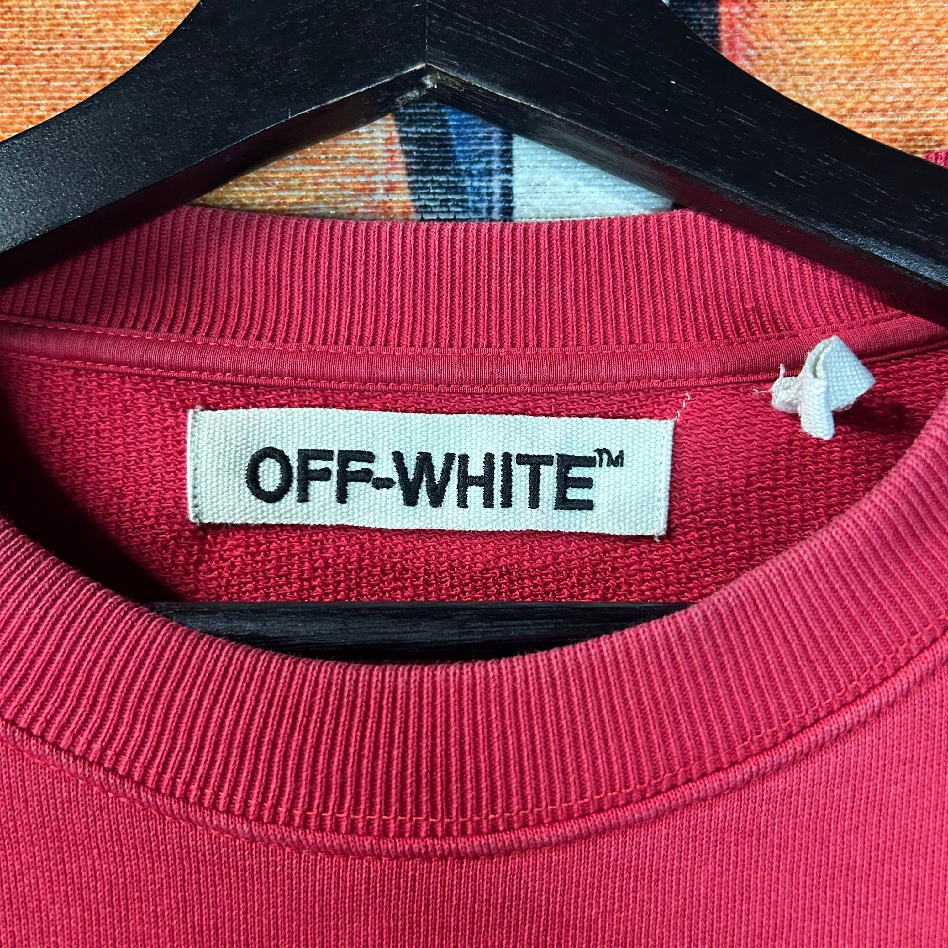Off-White Off-White Diagonal Sweatshirt Size Small Size US S / EU 44-46 / 1 - 3 Thumbnail