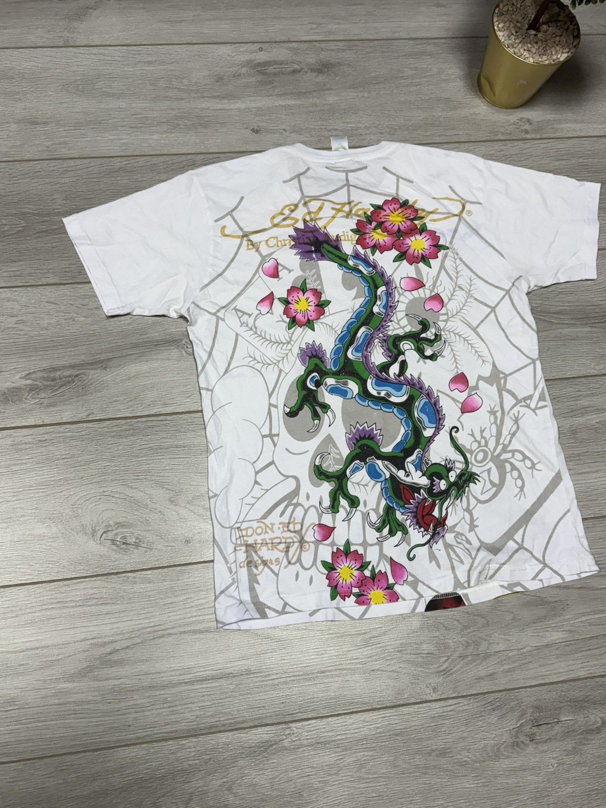 Ed Hardy Ed Hardy New York city skull wings rhinestones tee shirt Size US M / EU 48-50 / 2 - 2 Thumbnail